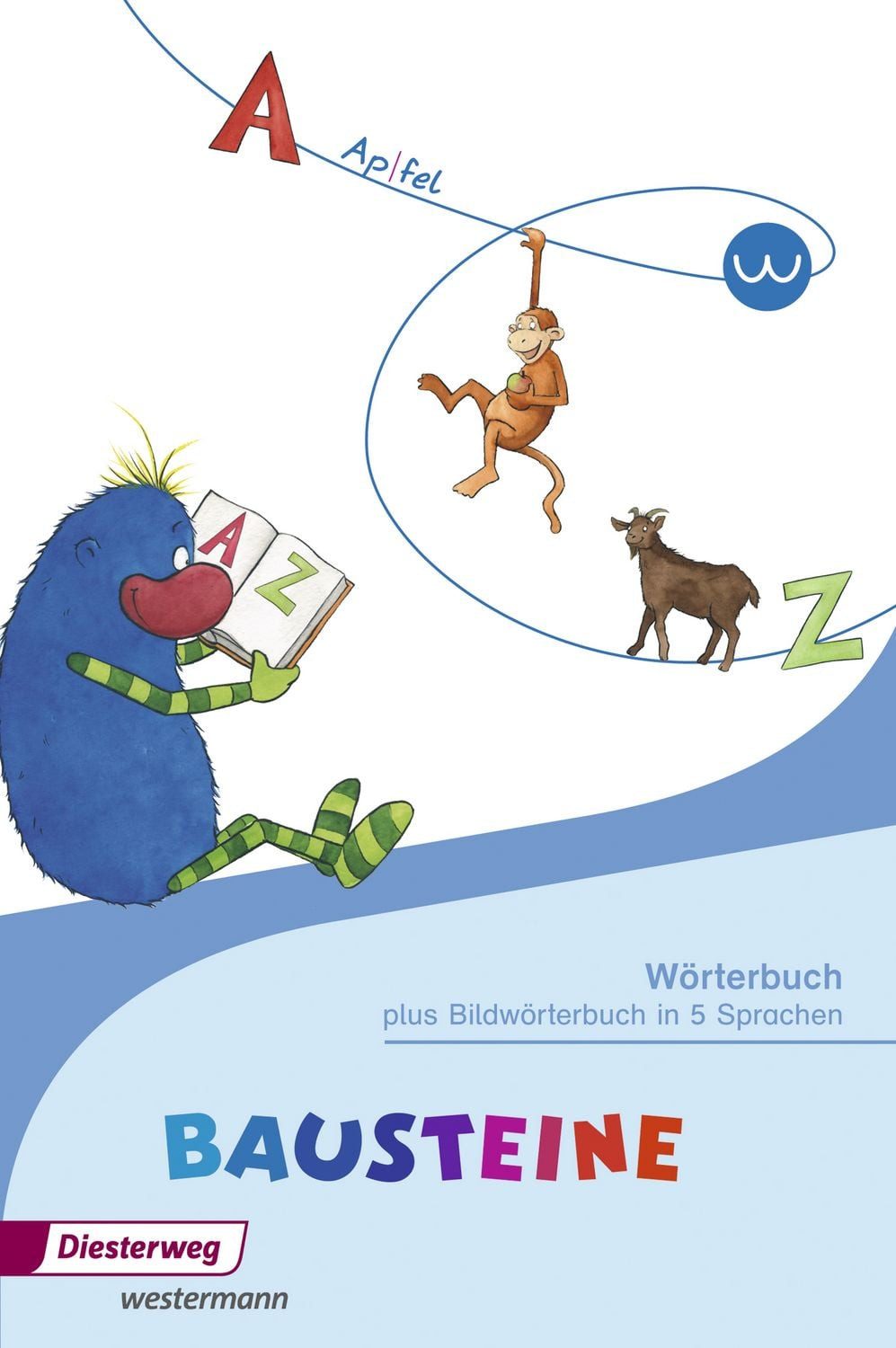 Schulbuch BAUSTEINE Wörterbuch plus Bildwörterbuch in 5 Sprachen diverse