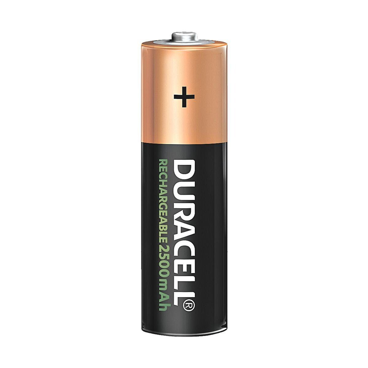 Duracell Precharged Akku (4 St), AA, mehrere 1000x wiederaufladbar
