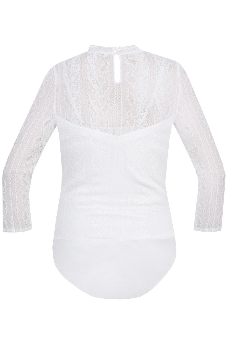 MarJo Blusenbody Blusenbody - HAVA-KLARA - weiß