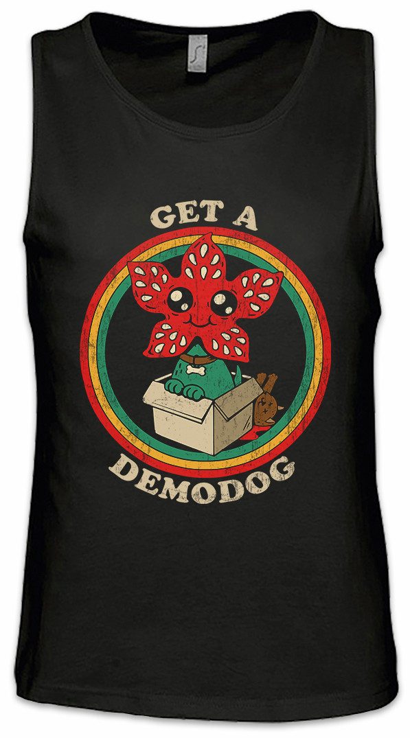 Urban Backwoods Tanktop Get A Demodog I Ärmelloses T-Shirt Stranger Jane Kids Monster Ghost Will Things Alphabet Series