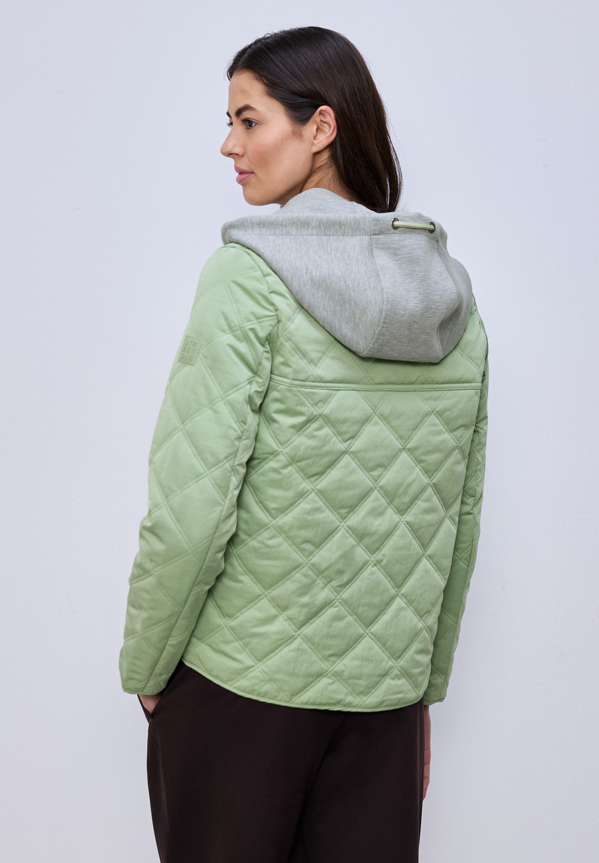 STREET ONE Steppjacke mit abnehmbarer Kapuze