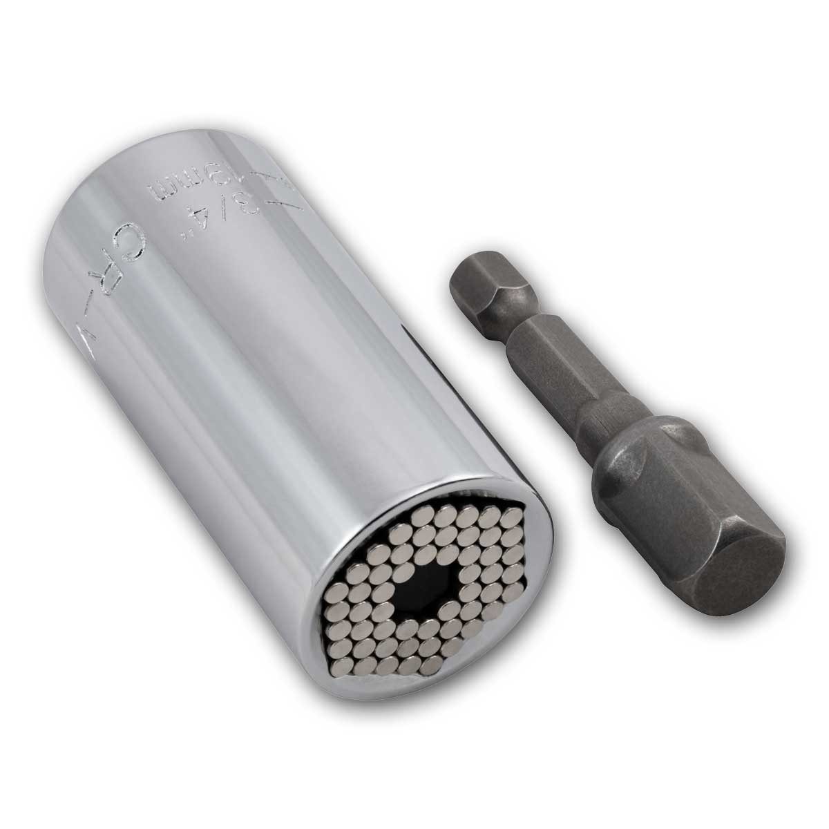 McPower Stecknüsse Universal-Nuss für 1/4" bis 3/4", inkl. Adapter