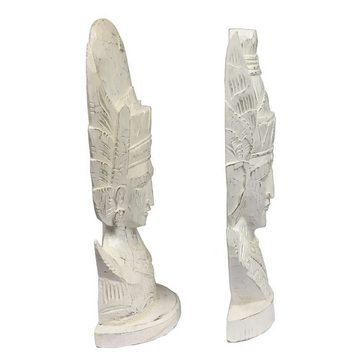 Oriental Galerie Dekofigur Rama und Sita 2er Figurenset Weiß (2 St)