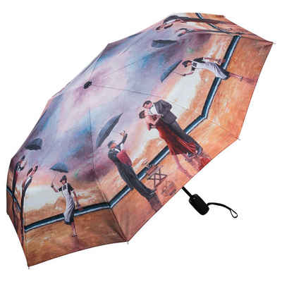 von Lilienfeld Taschenregenschirm Taschenschirm Theo Michael: Hommage to The Singing Butler Leicht Kunst, Kunstmotiv
