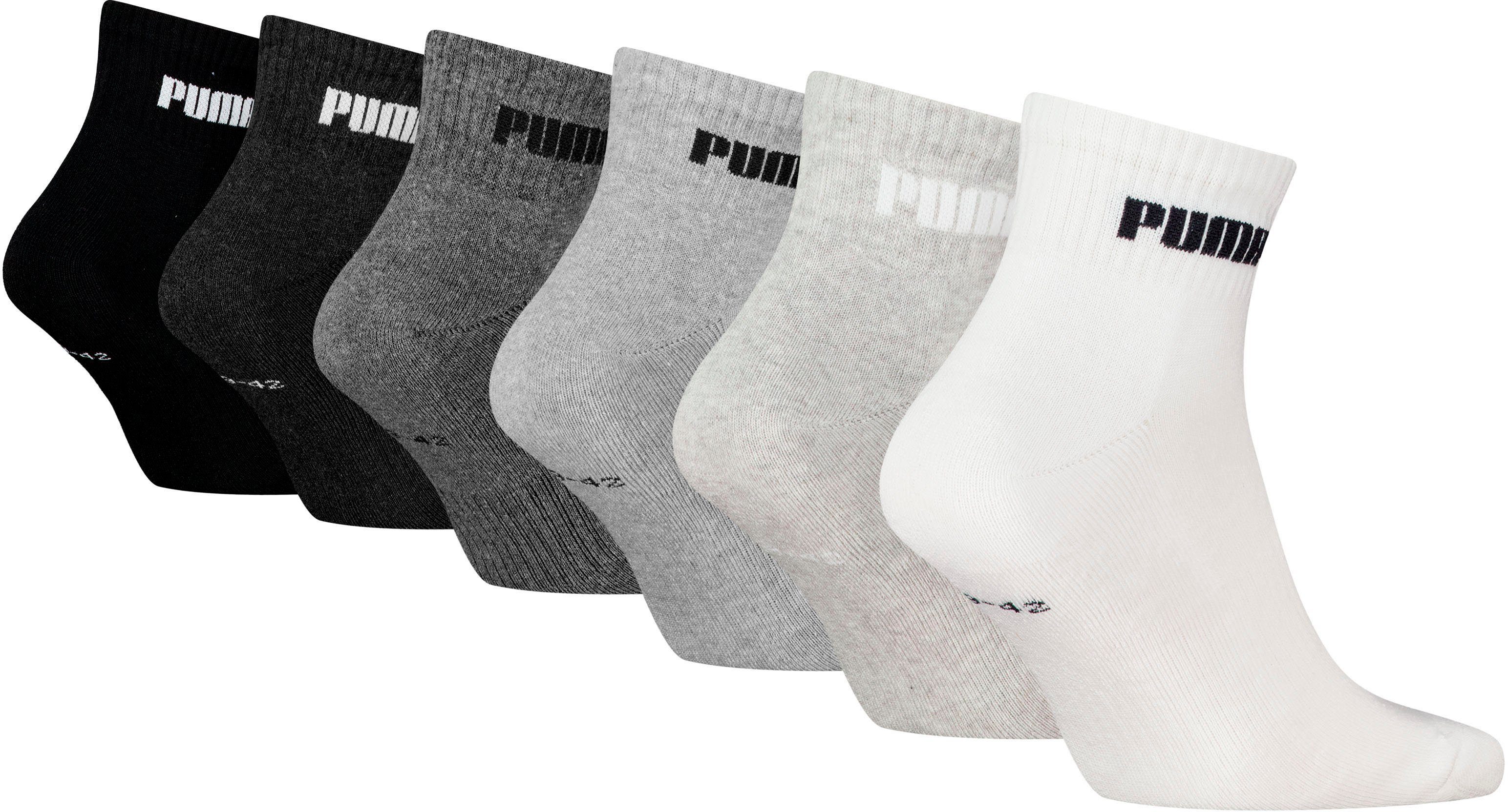 (6-Paar) PUMA combo white-grey Sneakersocken