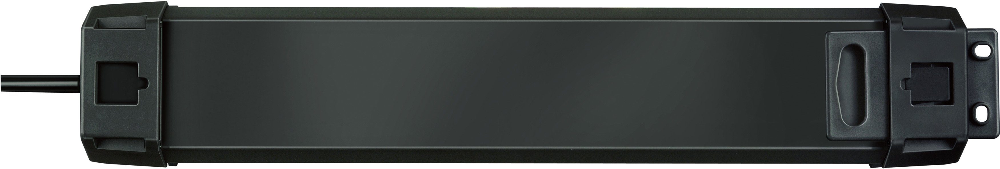 m), USB Brennenstuhl A 3 Schalter Überspannungsschutz mit 60.000A, 3,1 und zu 2-fach Steckdosenleiste (Kabellänge bis 6-fach Premium-Line