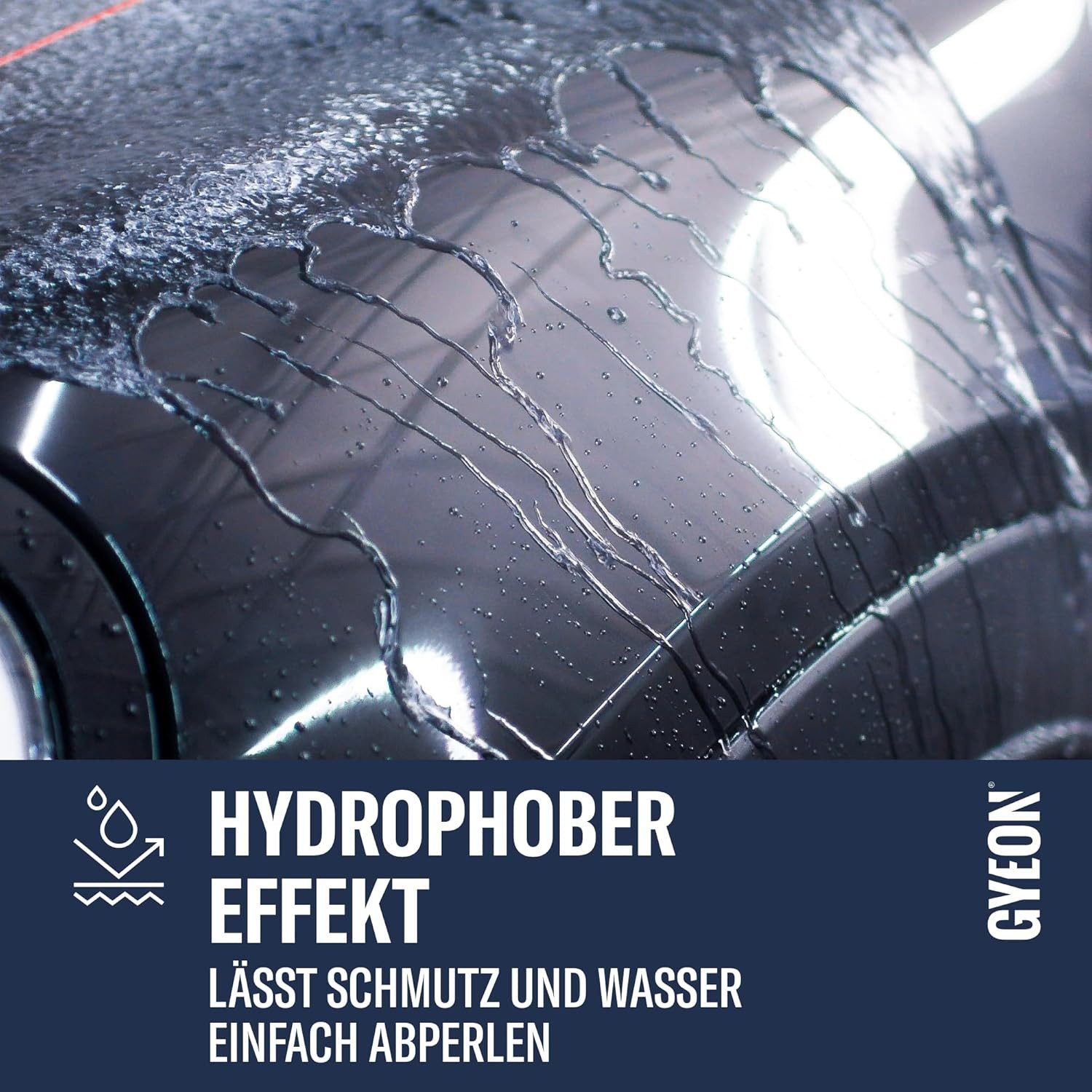 GYEON Q²M Bathe+ Car Shampoo (pH-neutral, residue-free, streak-free)