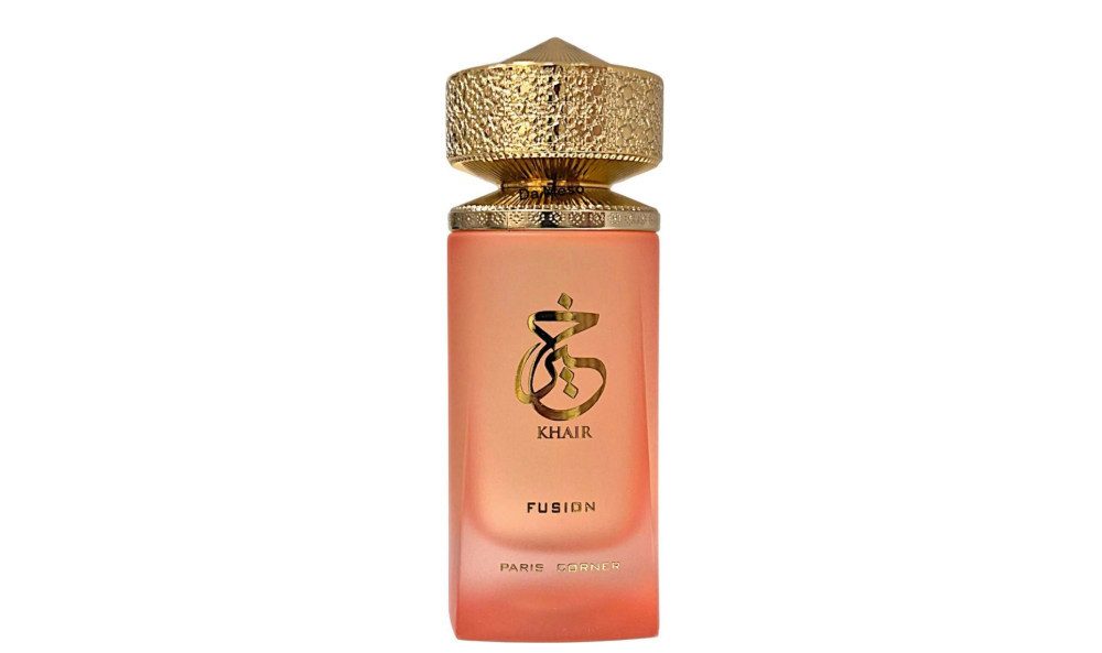 Paris Corner Eau de Parfum Khair Fusion, Glasflakon, Parfüm EDP, Unisex Duft