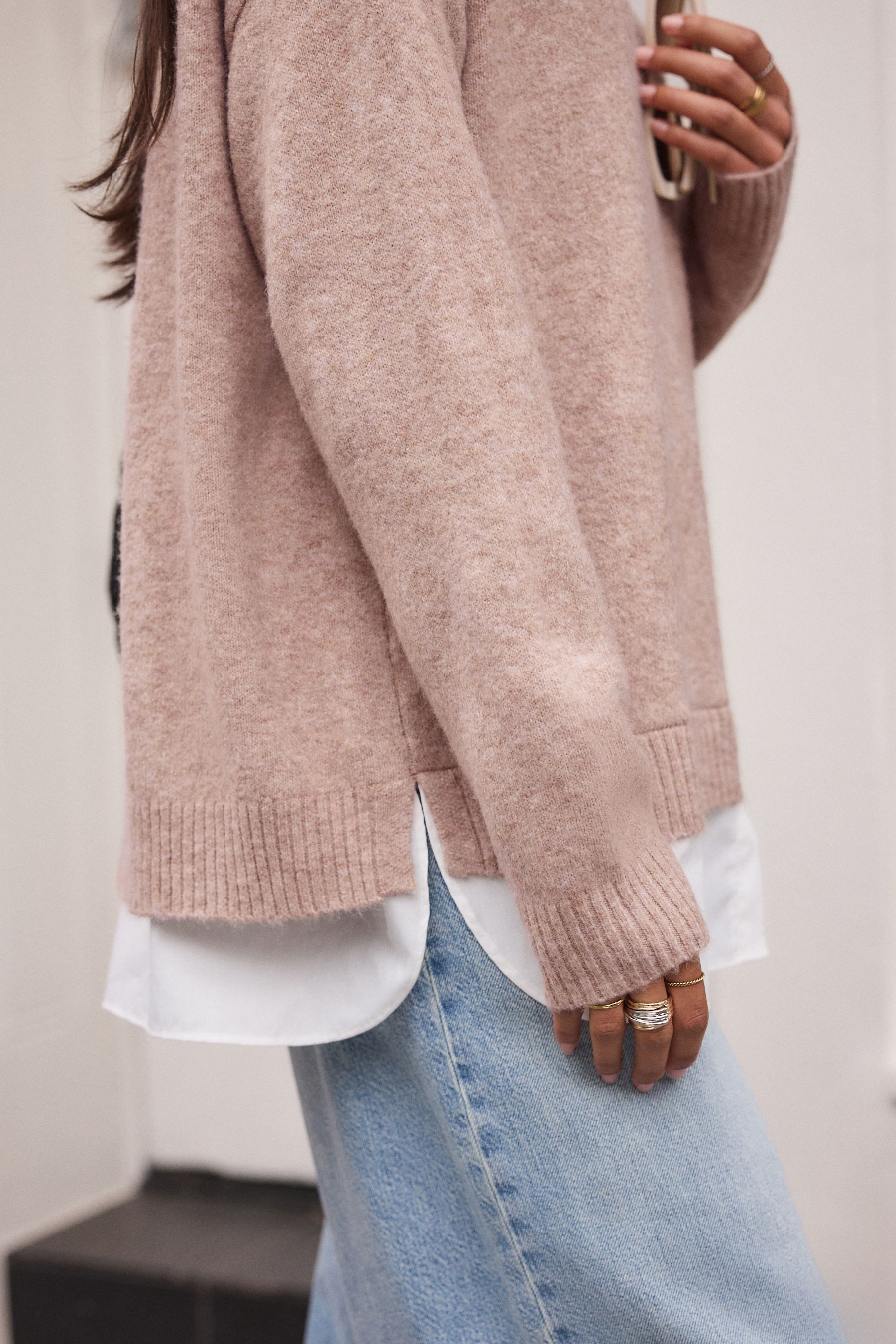 Next Poncho Rollkragen-Poncho (1-St)