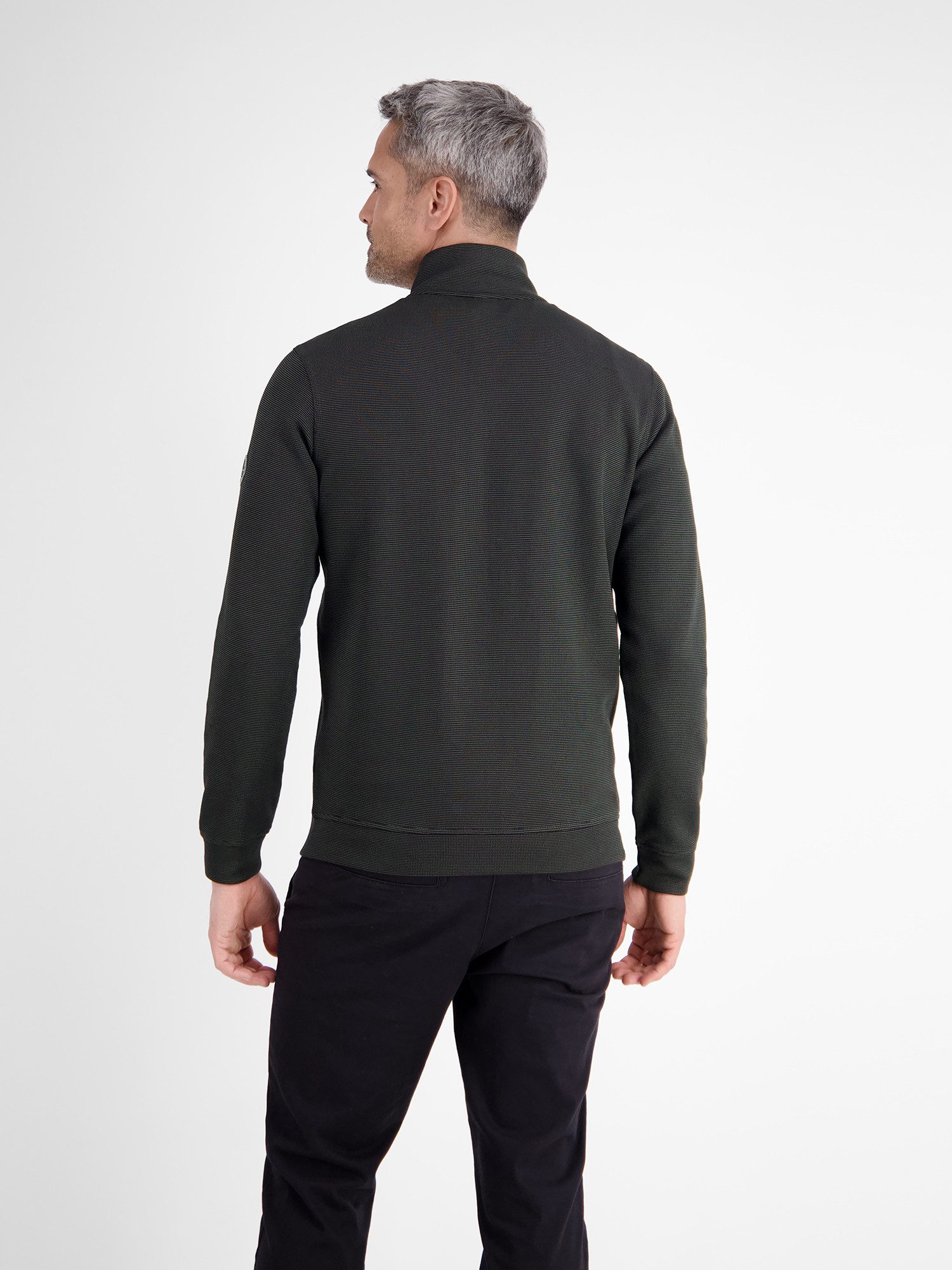 LERROS Sweatjacke LERROS Sweatjacke in weicher Strukturqualität günstig online kaufen