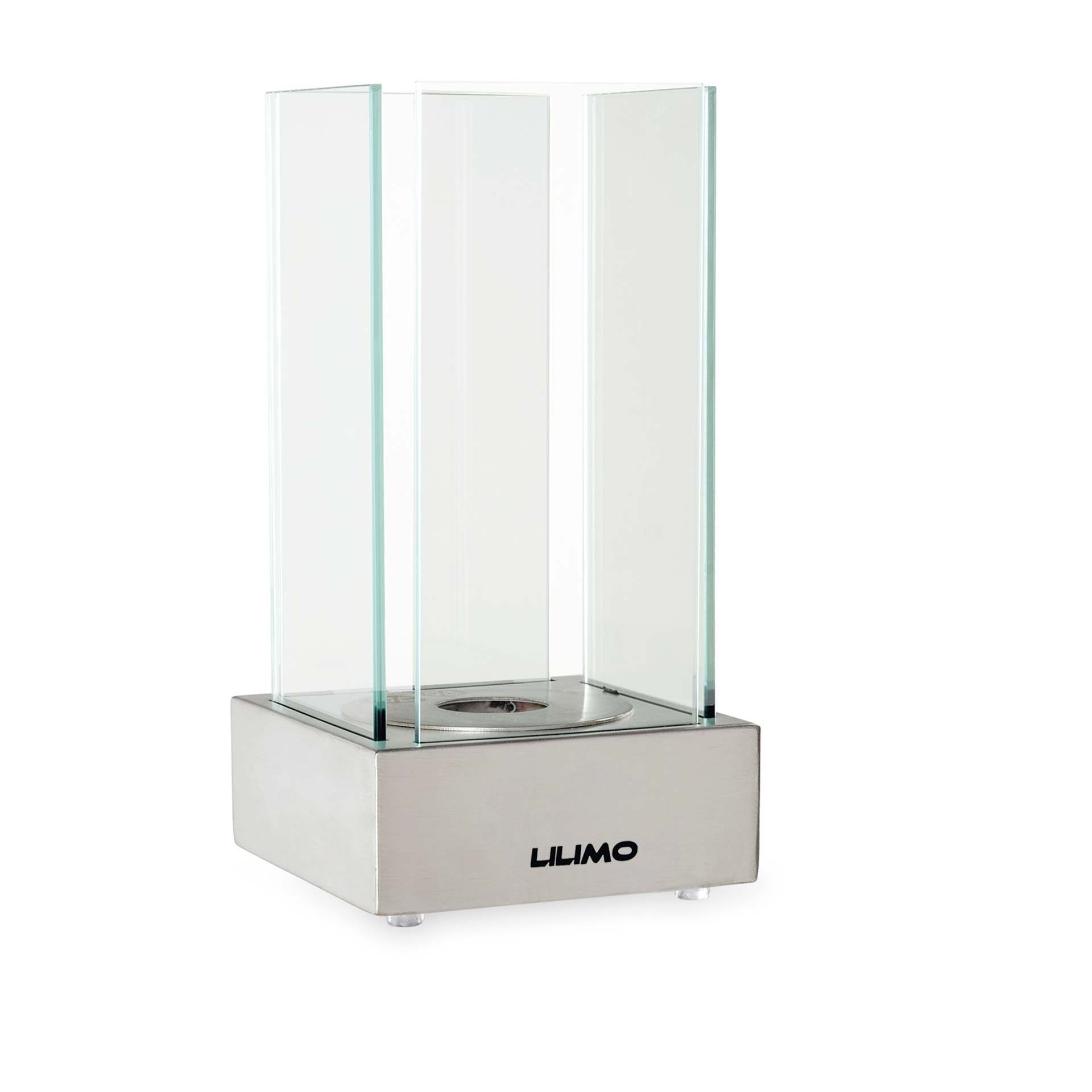 LILIMO Tischfeuer LILIMO Tischkamin LUCCA TF4GM 18 x 18 x 35cm