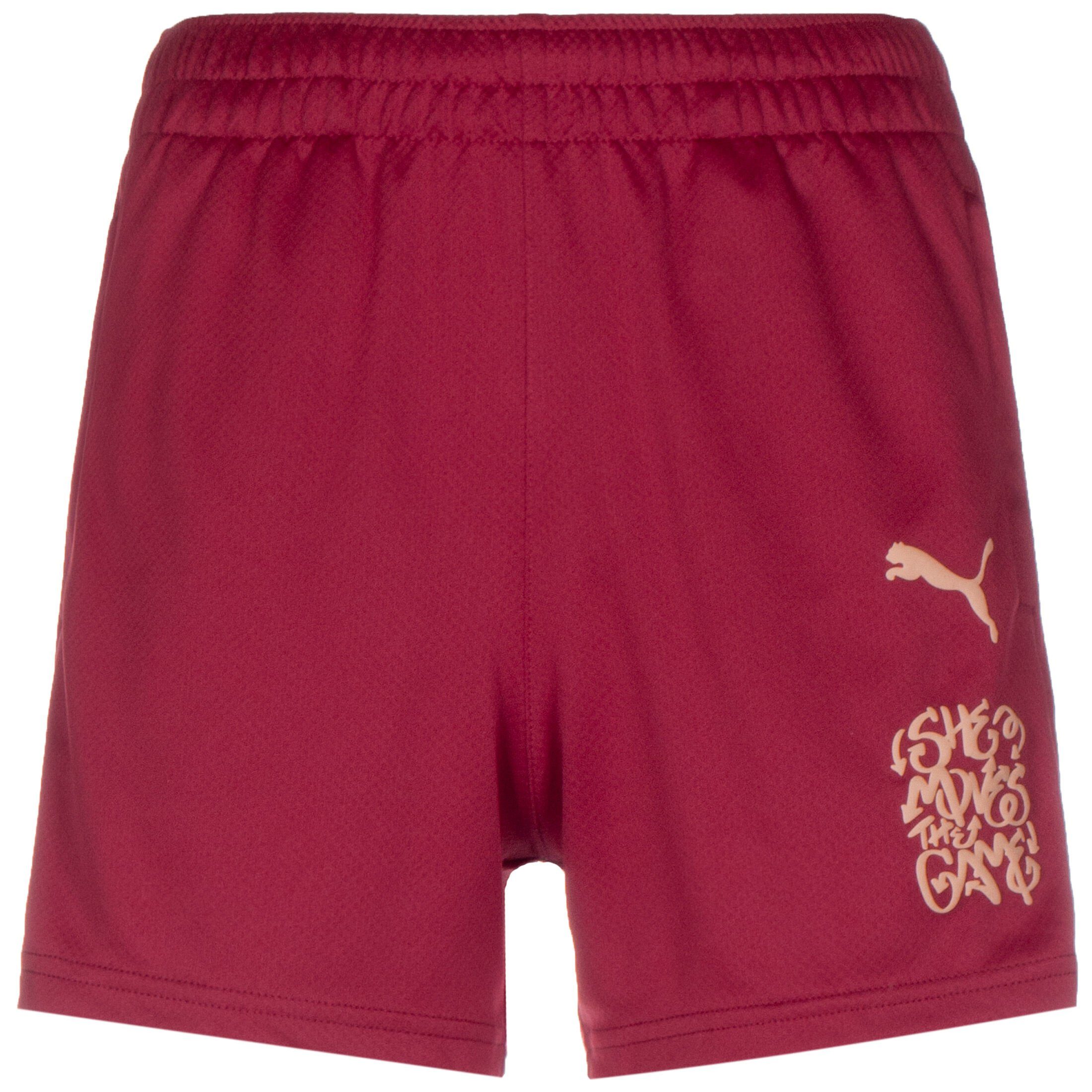 PUMA Trainingsshorts SHE MOVES THE GAME Trainingshorts Damen