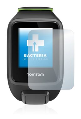 upscreen Schutzfolie für TomTom Runner 3 Cardio, Displayschutzfolie, Folie Premium klar antibakteriell