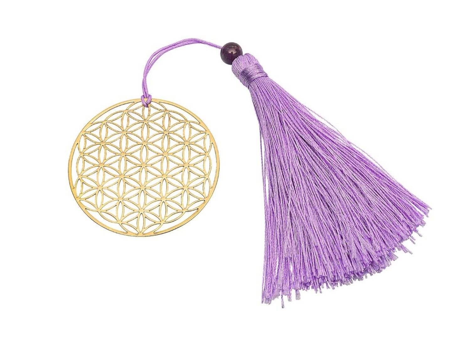 Moses. Verlag Lesezeichen Omm for you Metall-Lesezeichen Blume des Lebens