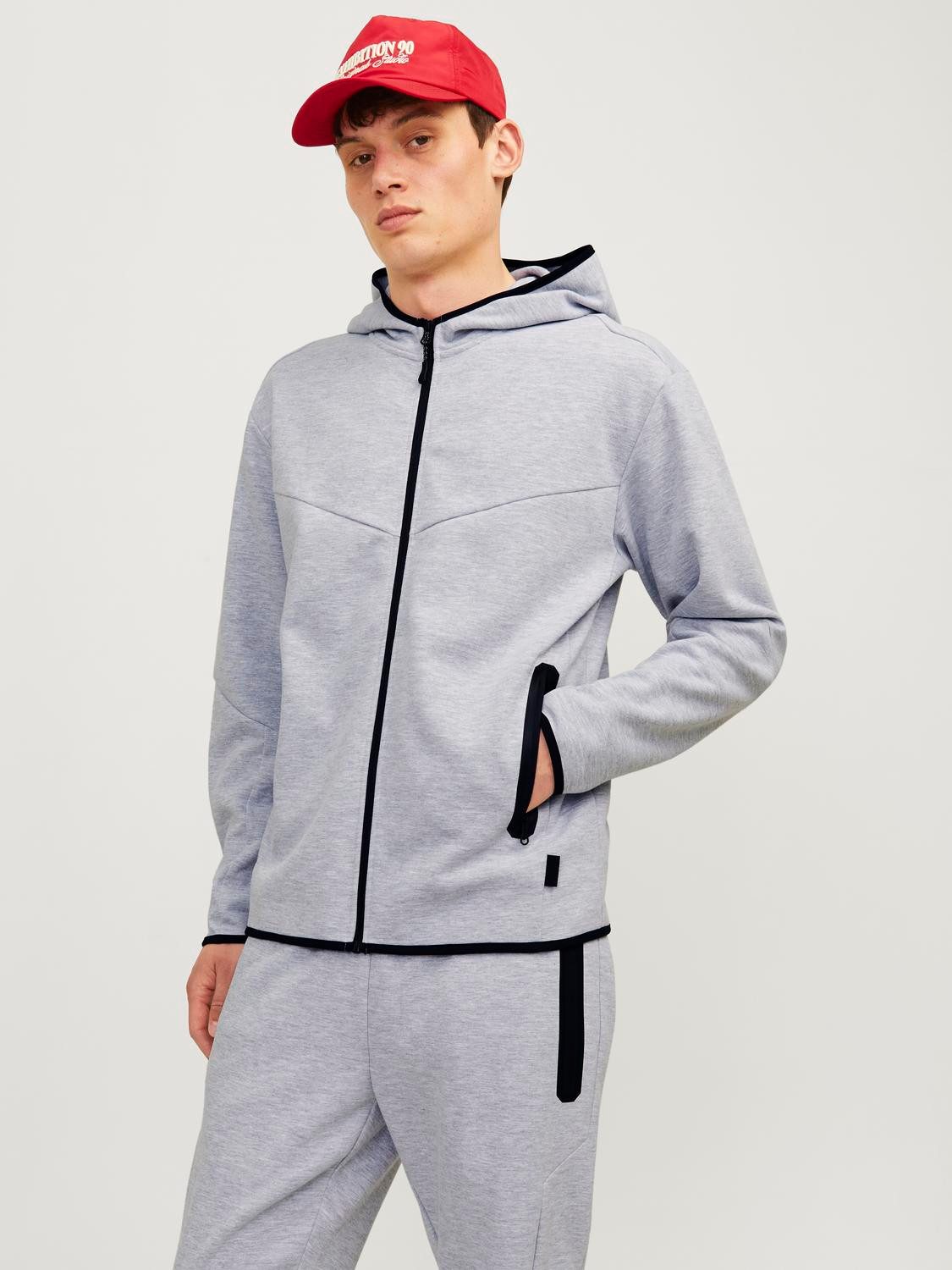 Jack & Jones Sweatjacke JCOFUSION SWEAT ZIP HOOD NOOS günstig online kaufen