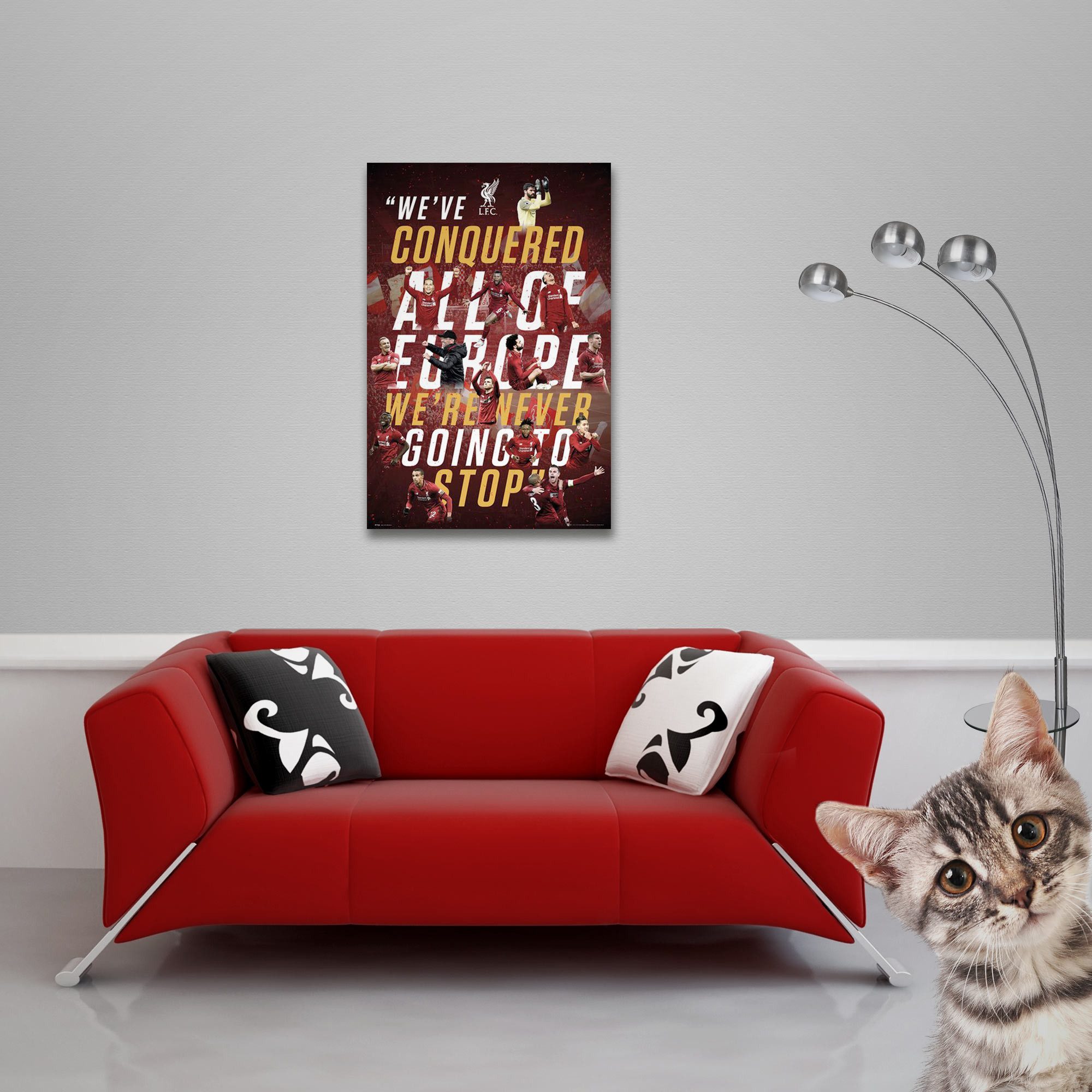 Poster Fußball - Poster - Liverpool, FC - Europe 2019