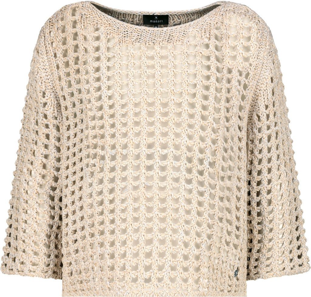 Monari Rundhalspullover günstig online kaufen