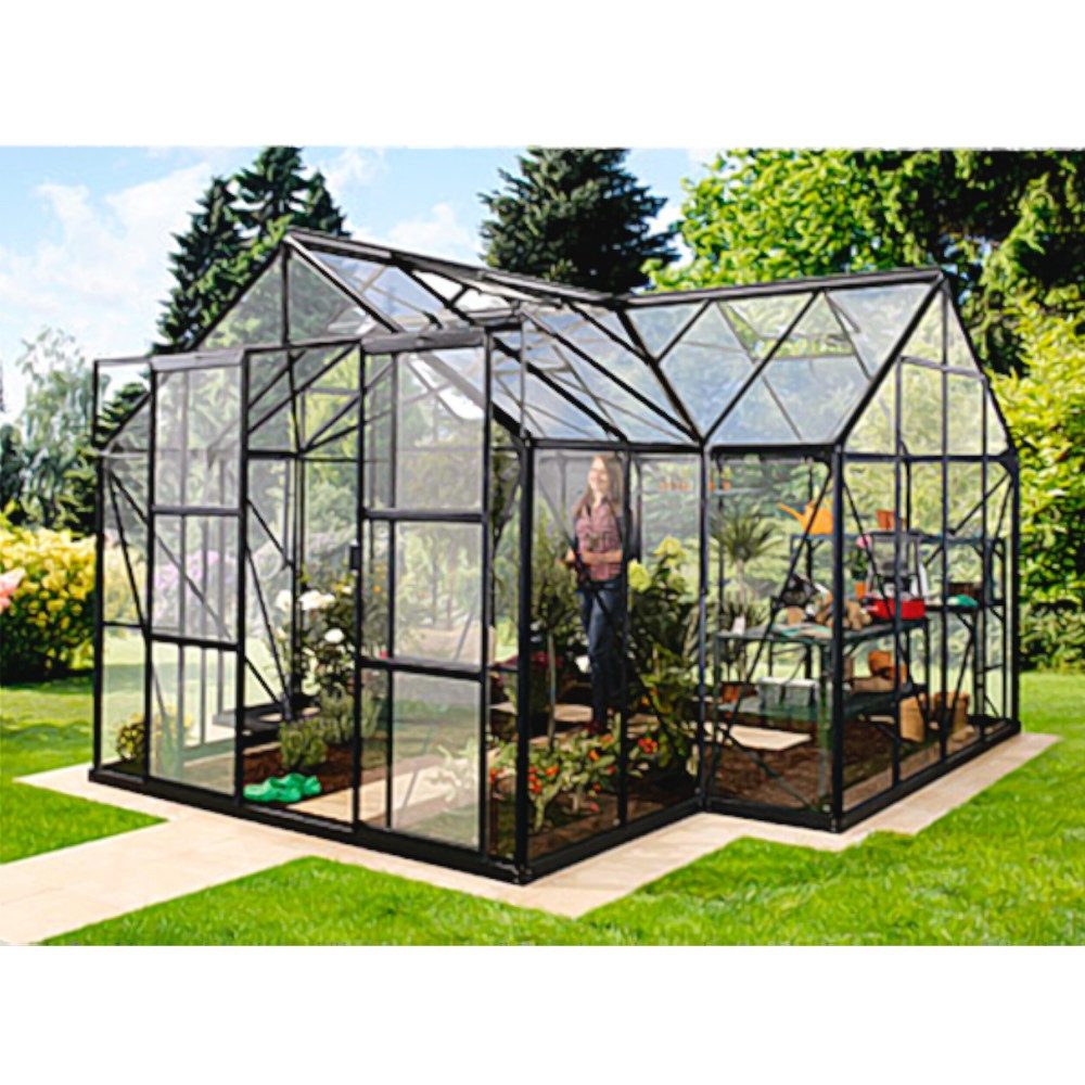 Thumbnail - Vitavia Gewächshaus Sirius ESG 3mm, schwarz Vitavia Treibhaus Pergart