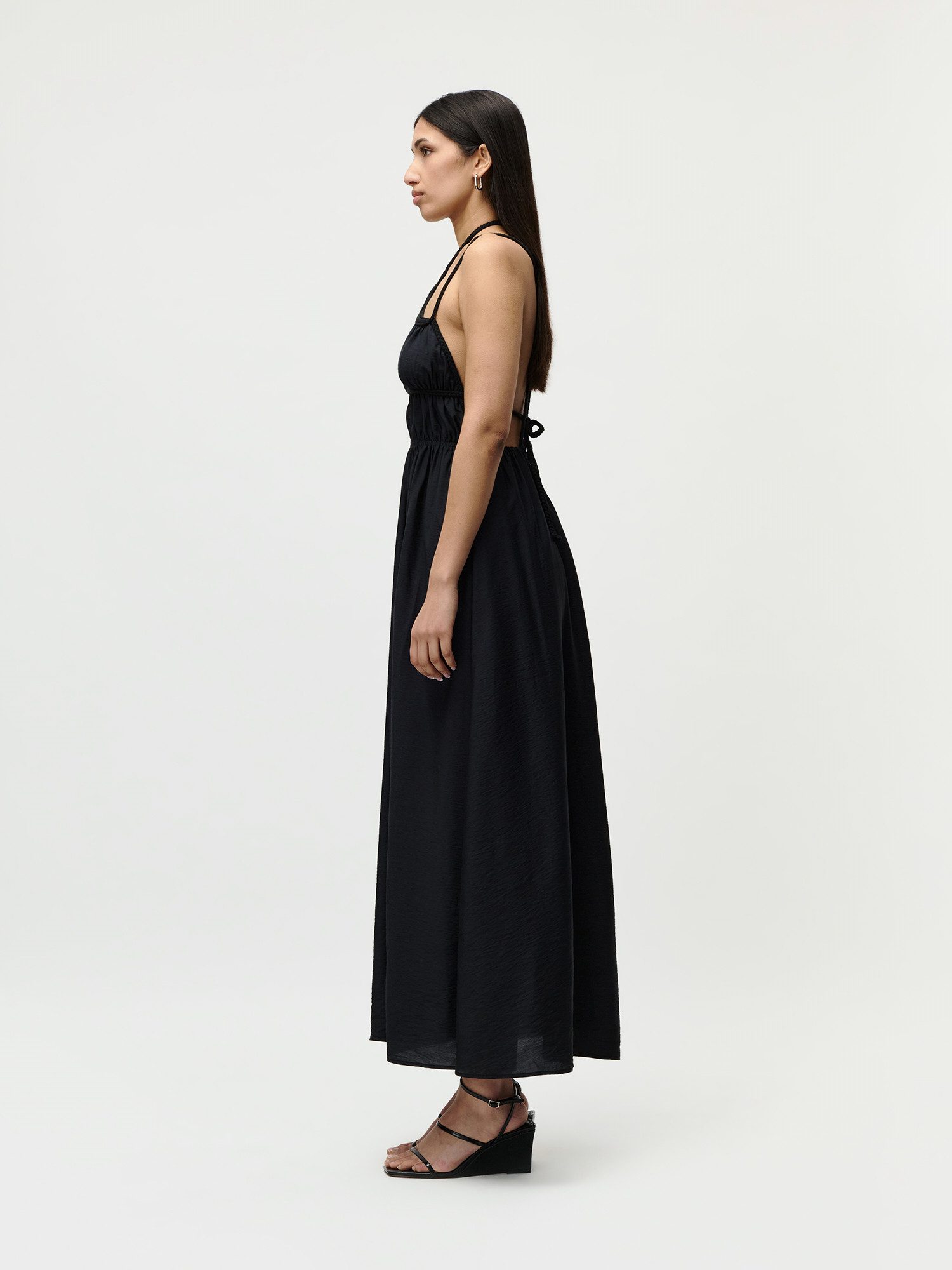 LeGer Maxikleid Hanke, LeGer by Lena Gercke Regular fit mit Kordeln zum Binden