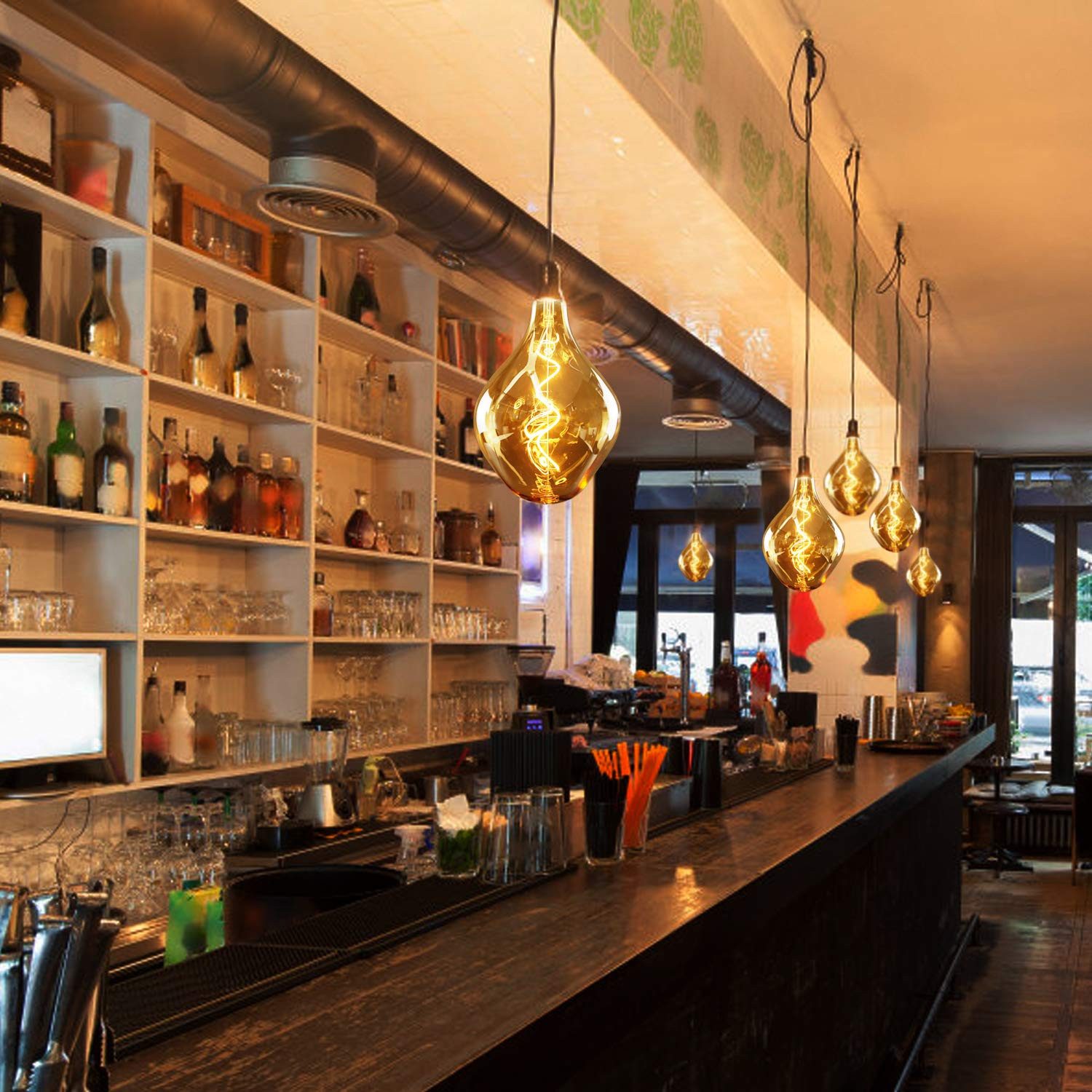 Nettlife LED-Leuchtmittel E27 4W 2200K Große Goldfarbe Dekorative Beleuchtu günstig online kaufen