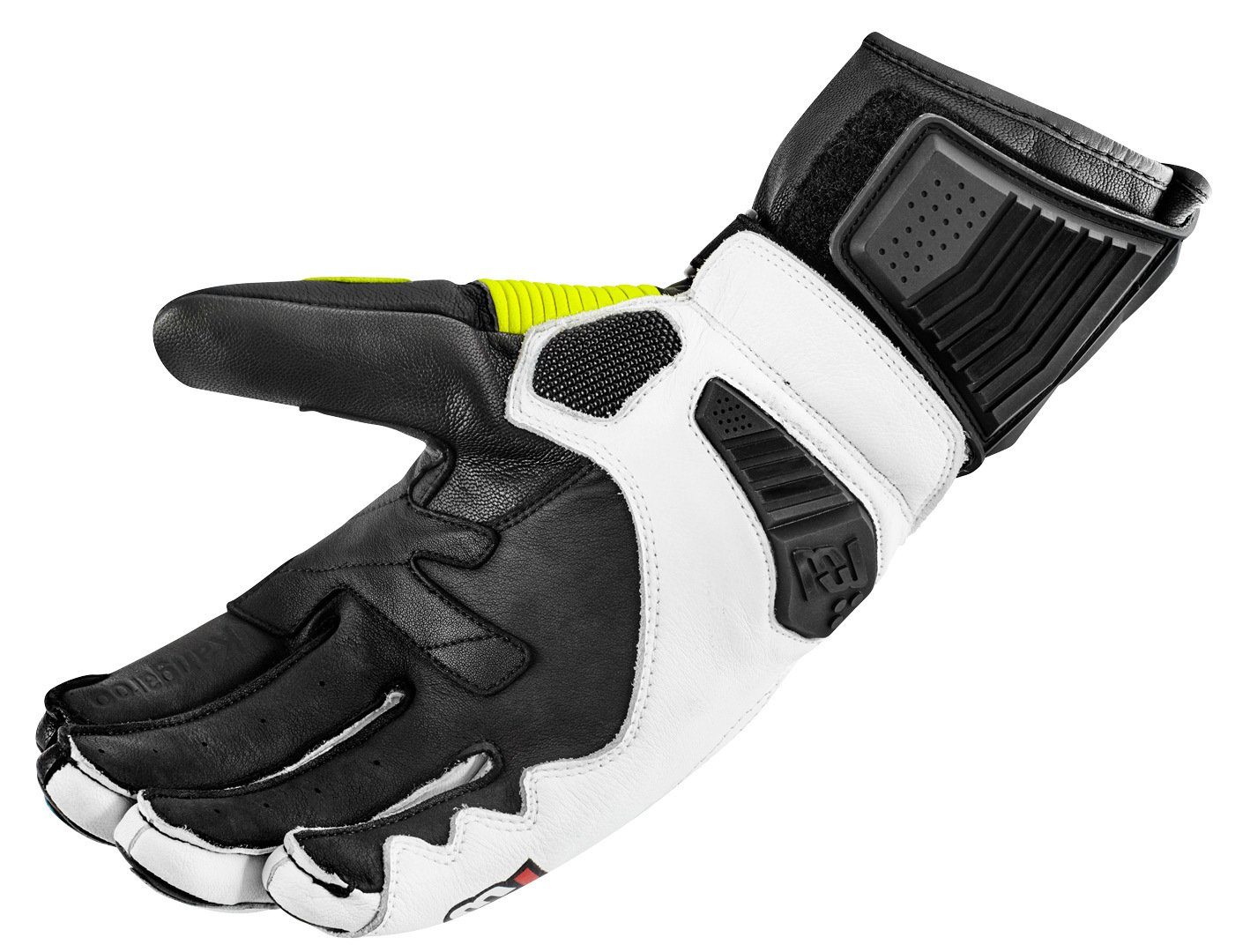 Sugello Motorradhandschuhe Bogotto Motorradhandschuhe Black/White perforierte