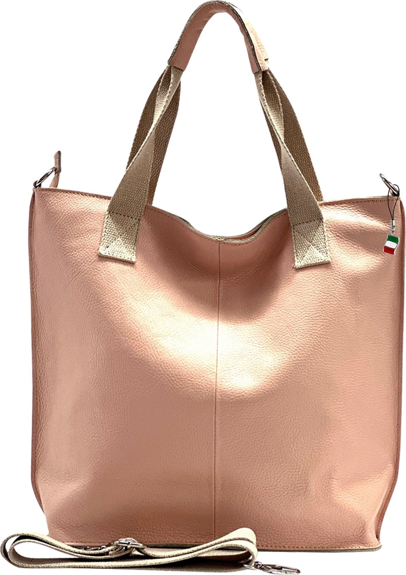 Schultertasche Florence Echtleder Umhängetasche Damen
