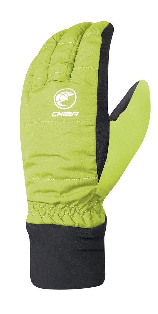 Chiba Fahrradhandschuhe City Liner (wasserdicht, winddicht) neongelb Kinder - 1 Paar