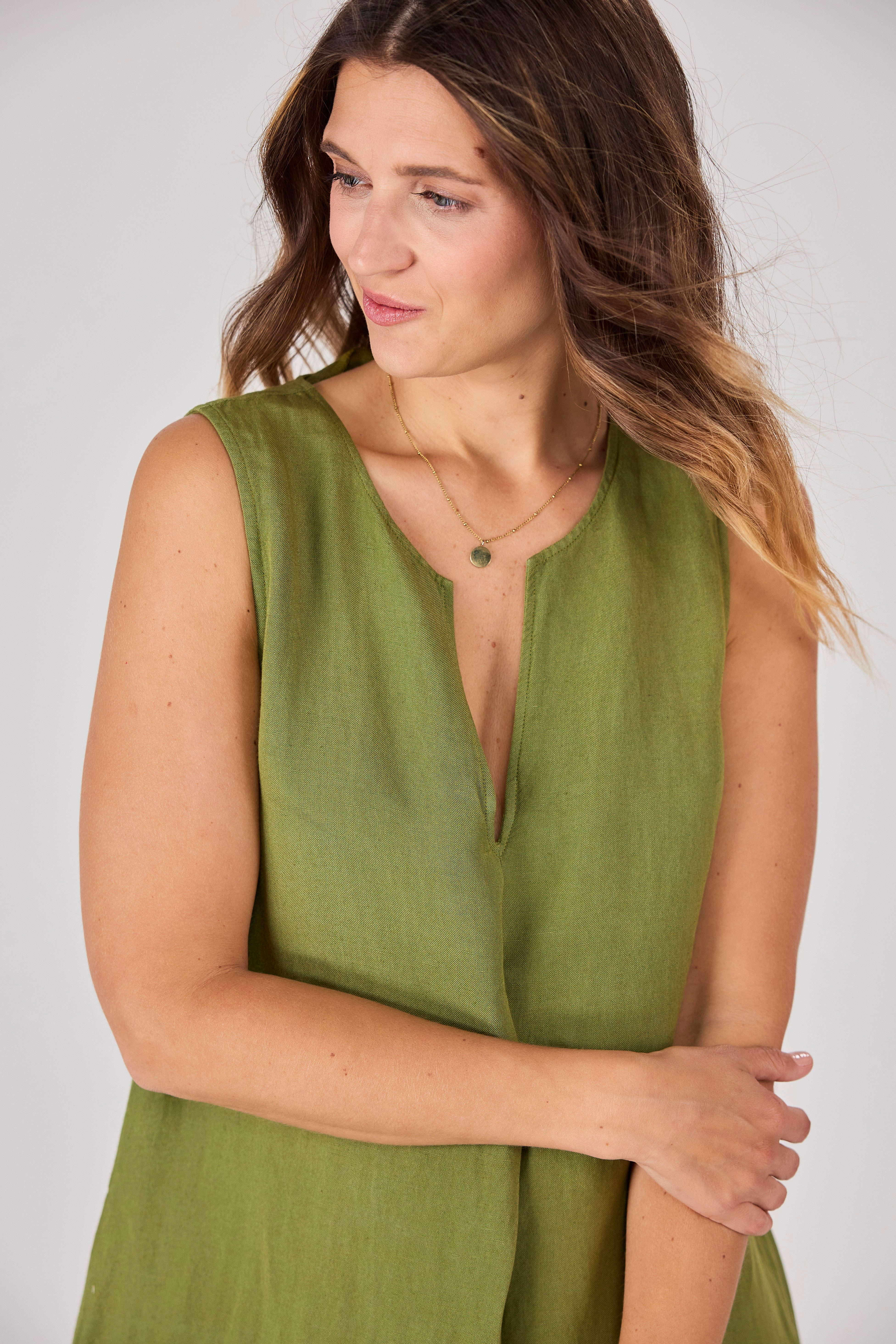 Lieblingsstück Sommerkleid EnisaL mit Leinenanteil günstig online kaufen