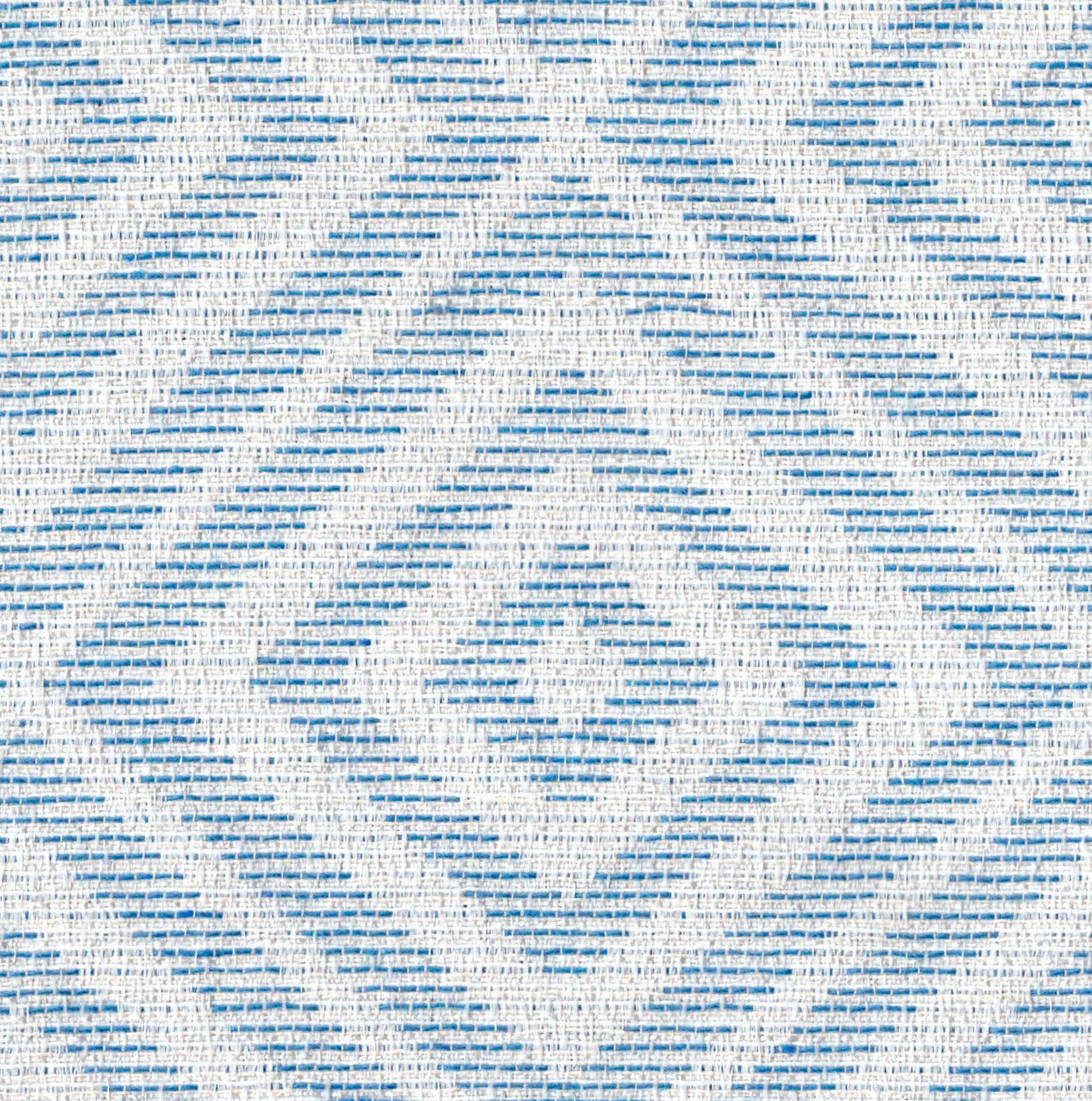Jacquard blickdicht, Vorhang blau (1 Telfort, Schlaufen Wirth, St),