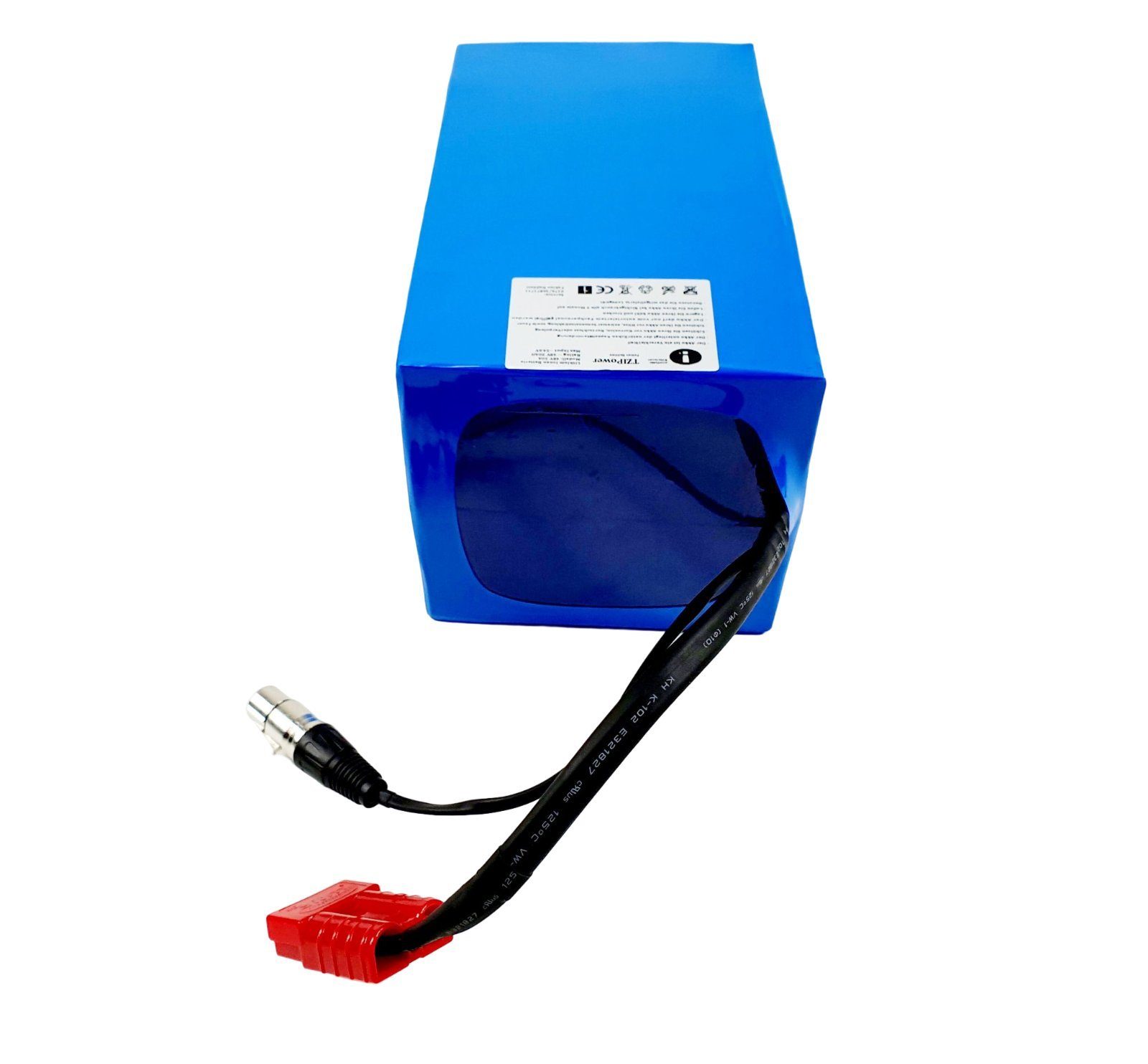 TZIpower 60V 30Ah Akkupack Pedelec e-bike Akku Umbausatz Scooter Boot Akkupacks (60 V)