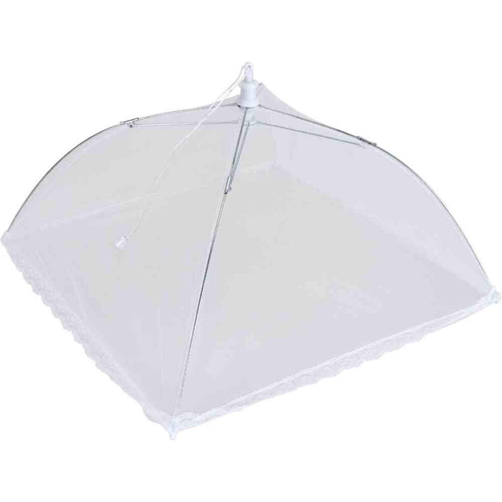 Metaltex Tortenglocke Fliegenhaube faltbar 35 cm Speiseschirm zum Schutz von Obst