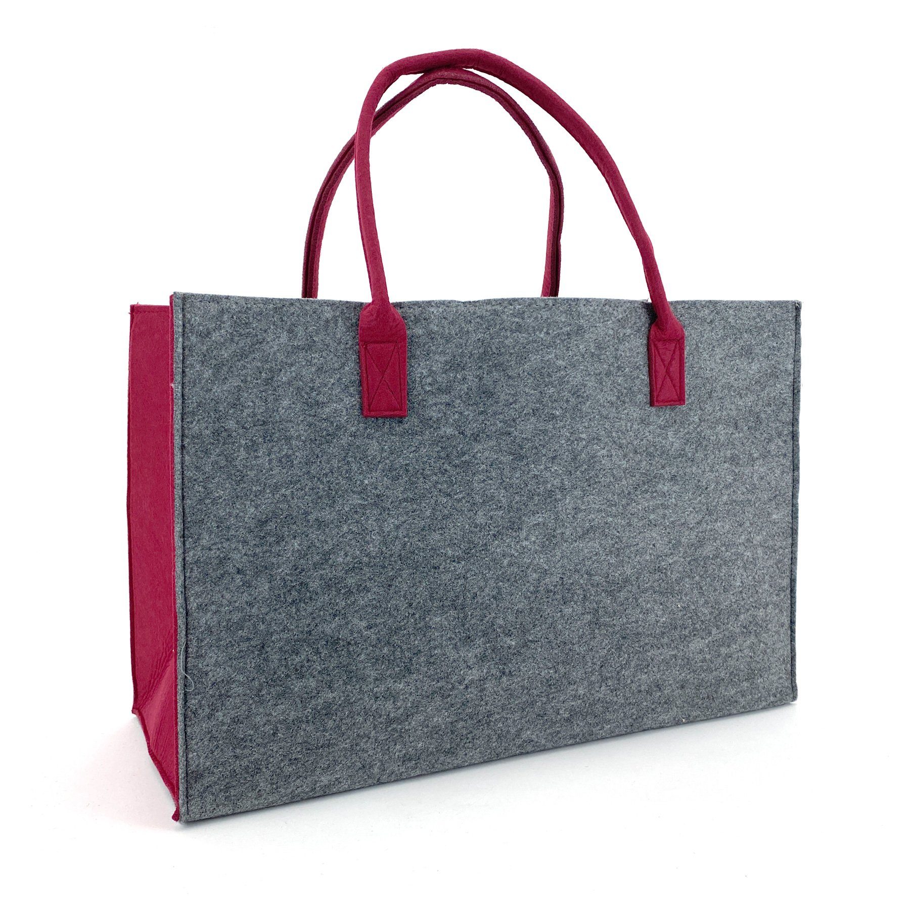 heimtexland Einkaufsshopper Universal Filztasche Einkaufstasche Filz Shopper, 24 l, Henkel Tragetasche - strapazierfähig langlebig praktisch