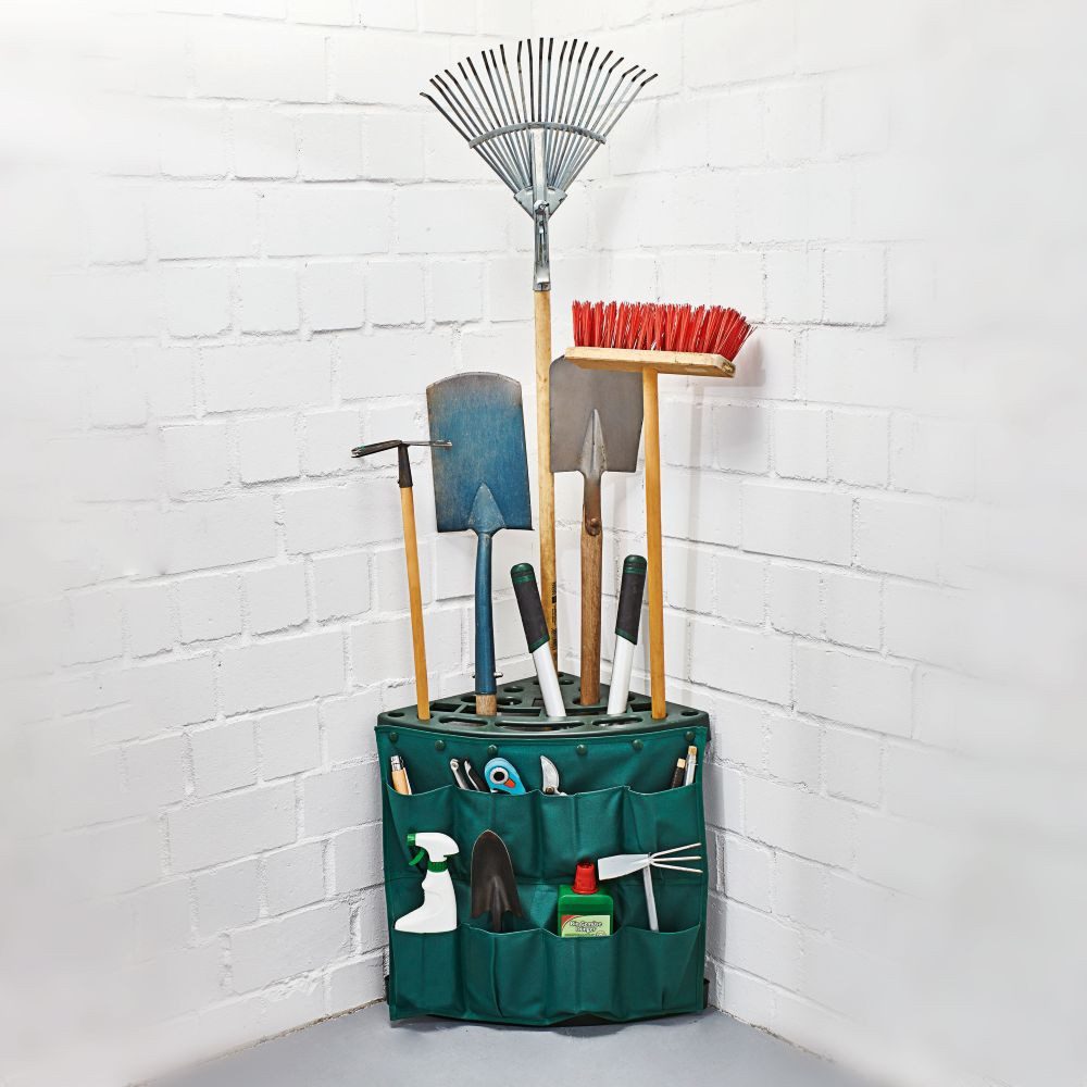 eurotops Gartengerätehalter, (Platzsparend)