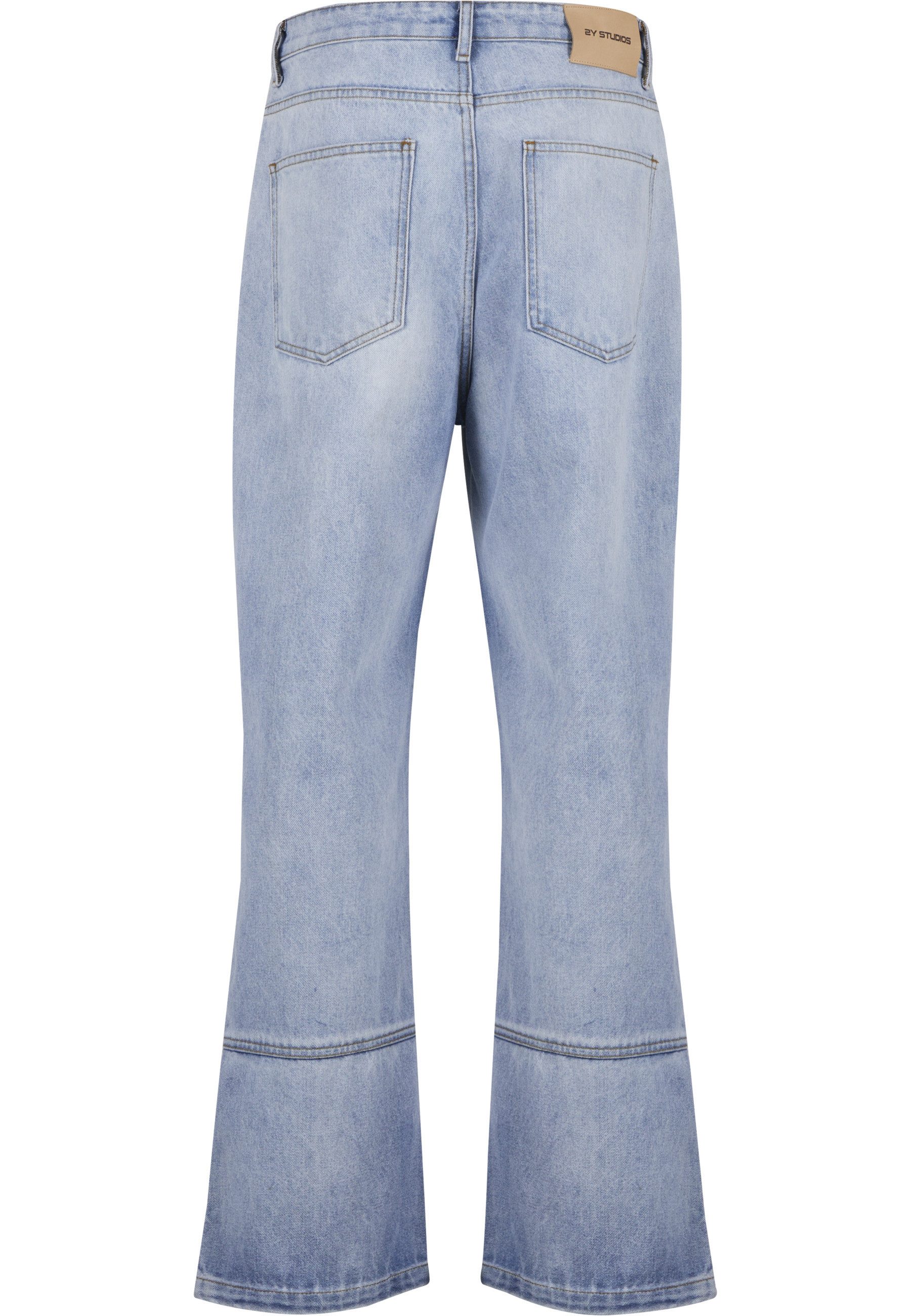 2Y Studios Bequeme Jeans 2Y Studios Neal Zipper Baggy Jeans