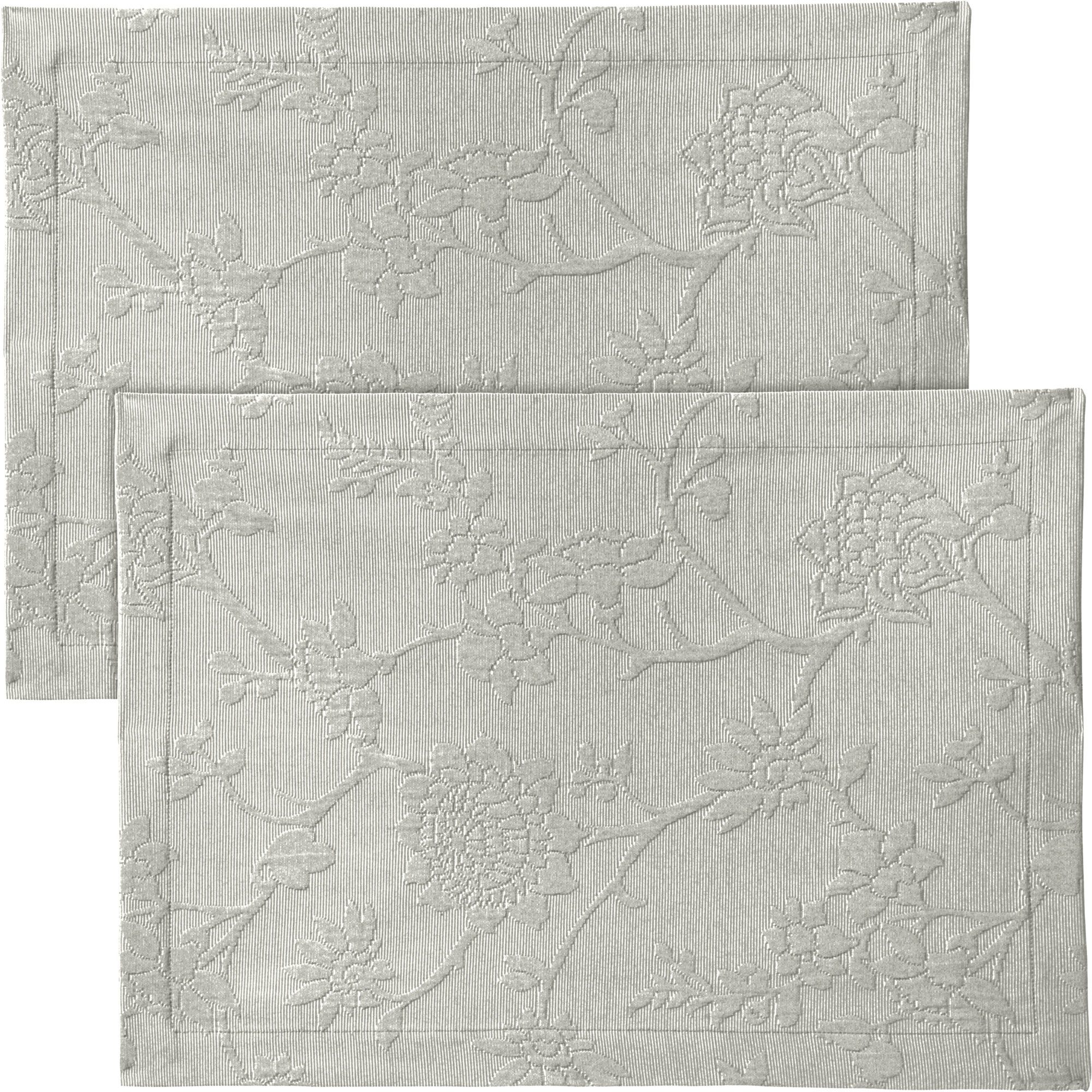 Erwin Müller Platzset Tischset "Arnsberg" 2er-Pack, bügelleicht Uni