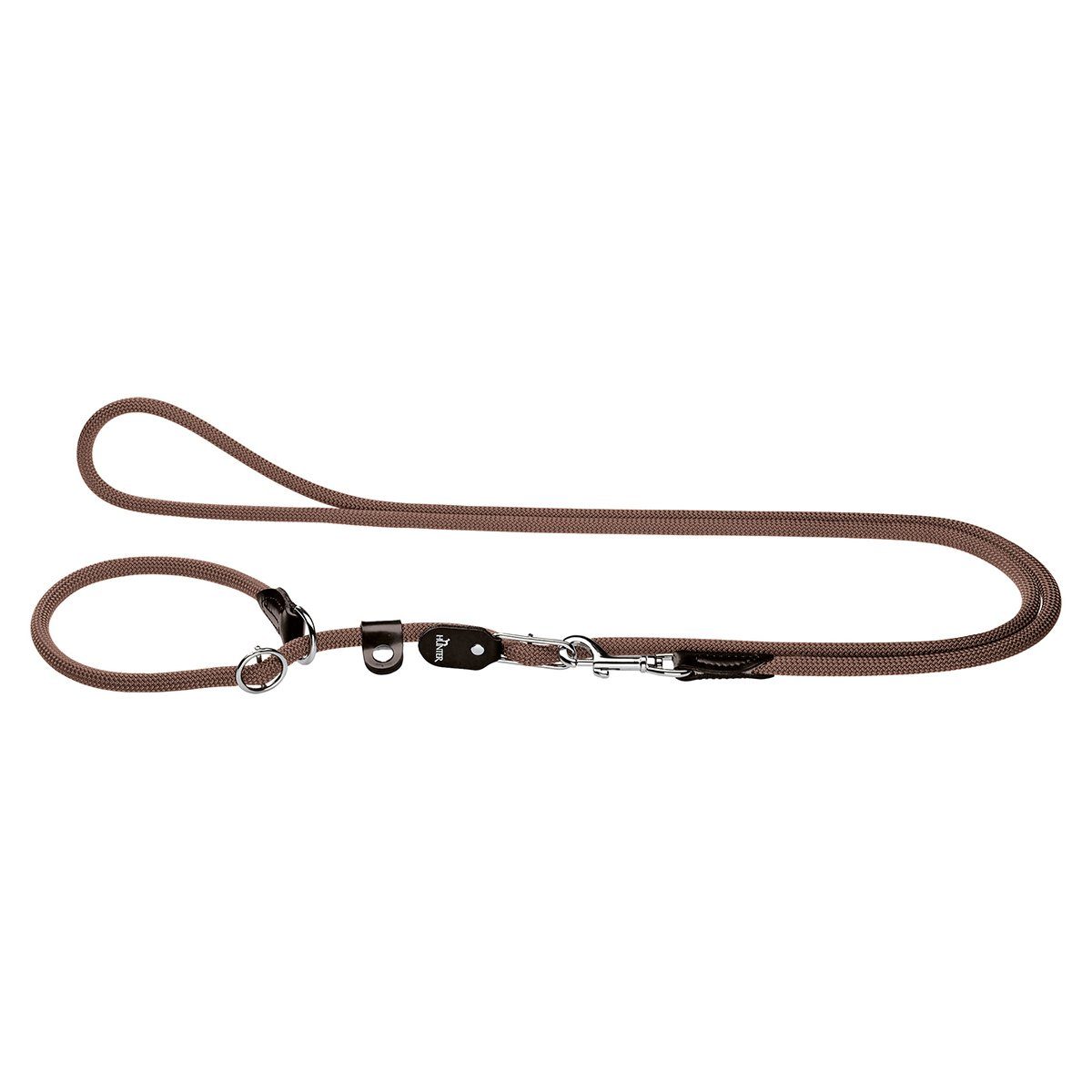 Hunter Товари для тварин Moxonleine Retriever-Führleine Freestyle dunkelbraun