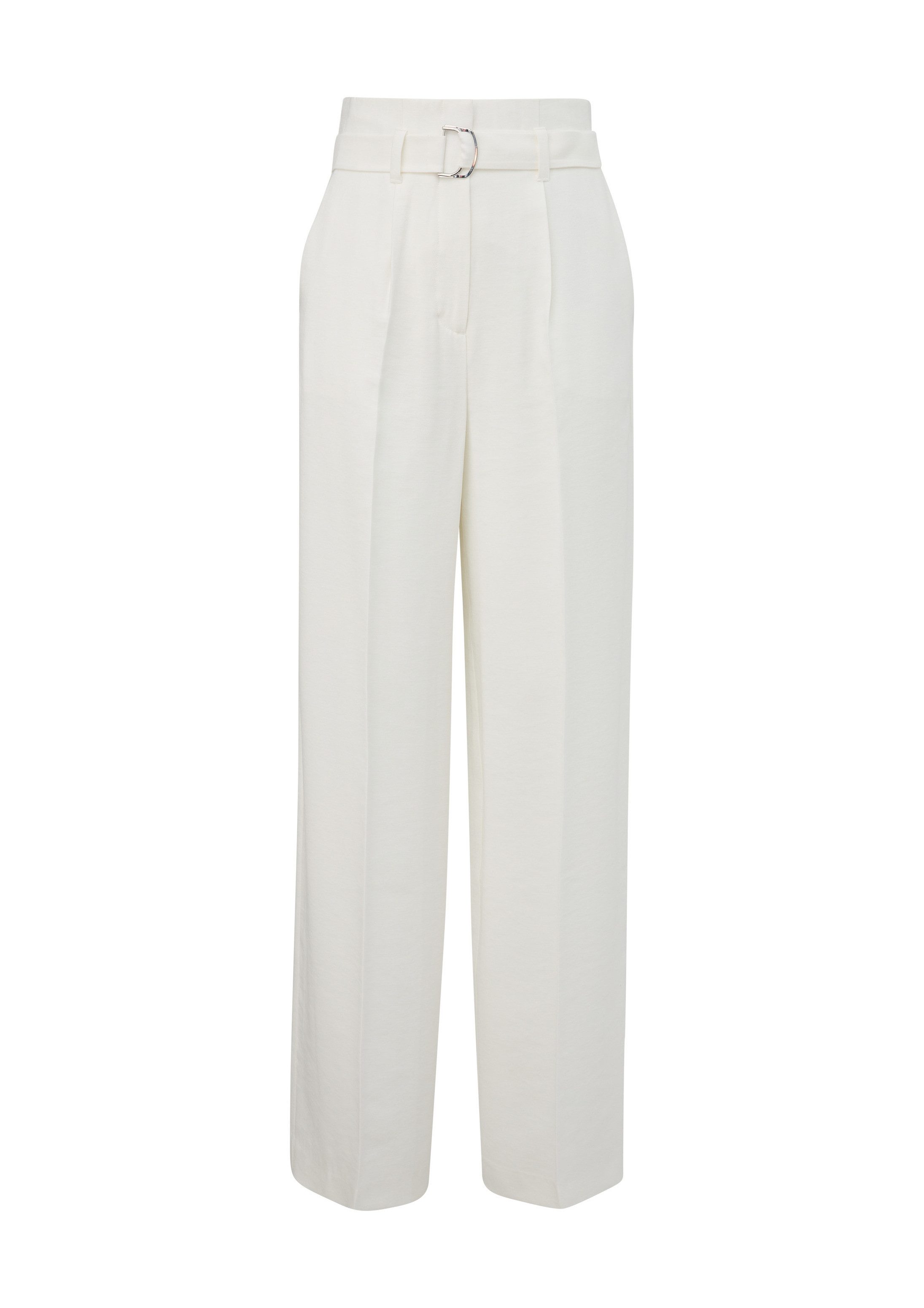 comma Chinos Hose Loose: Hose mit Bügelfalten