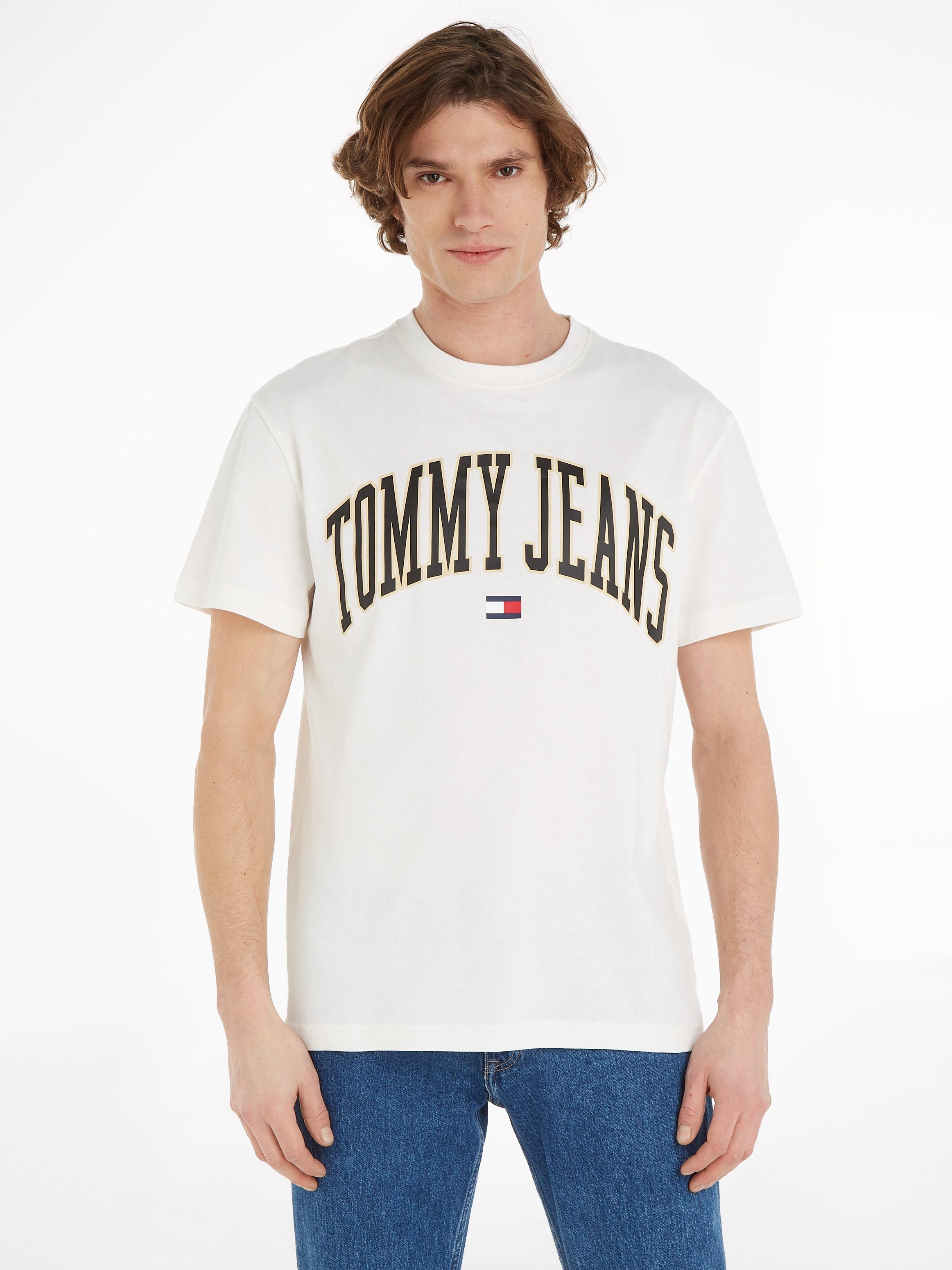 Tommy Jeans T-Shirt TJM CLSC GOLD ARCH TEE Ancient White