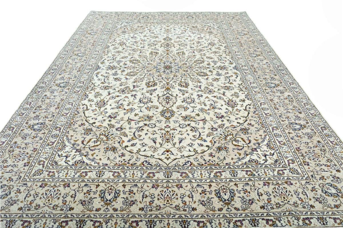 Orientteppich Keshan 243x354 Handgeknüpfter Orientteppich Nain rechteckig, Perserteppich, Trading, 12 mm Höhe: 