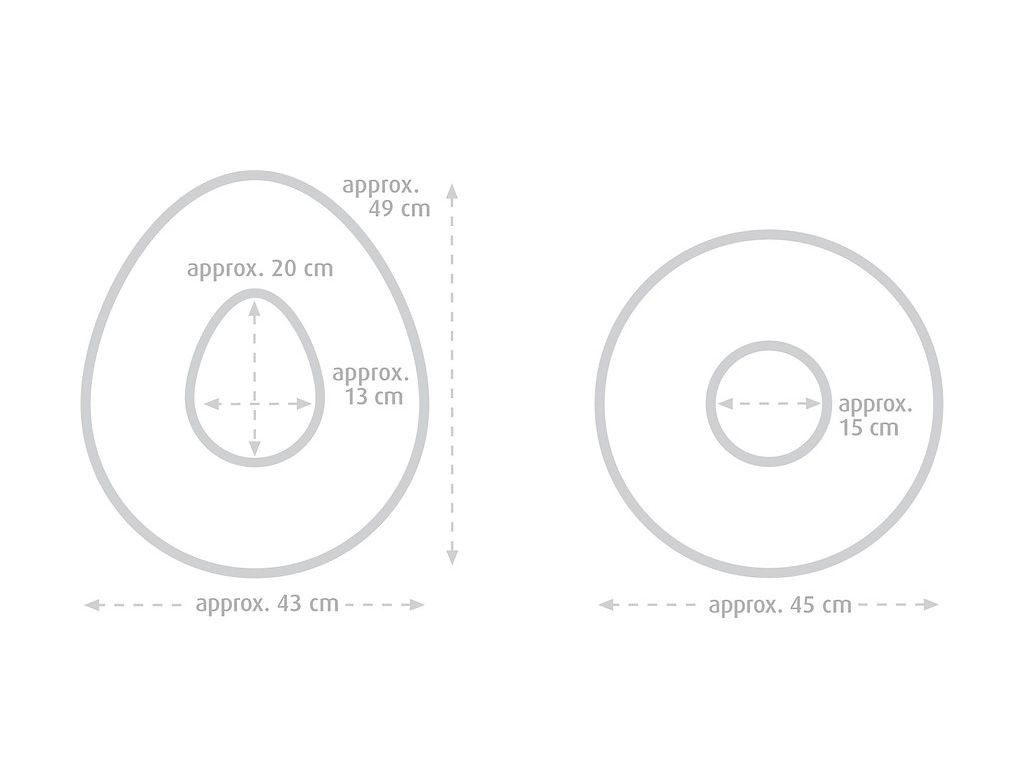 SISSEL Sitzkissen Sissel® Sit Ring Ringkissen Sitzring