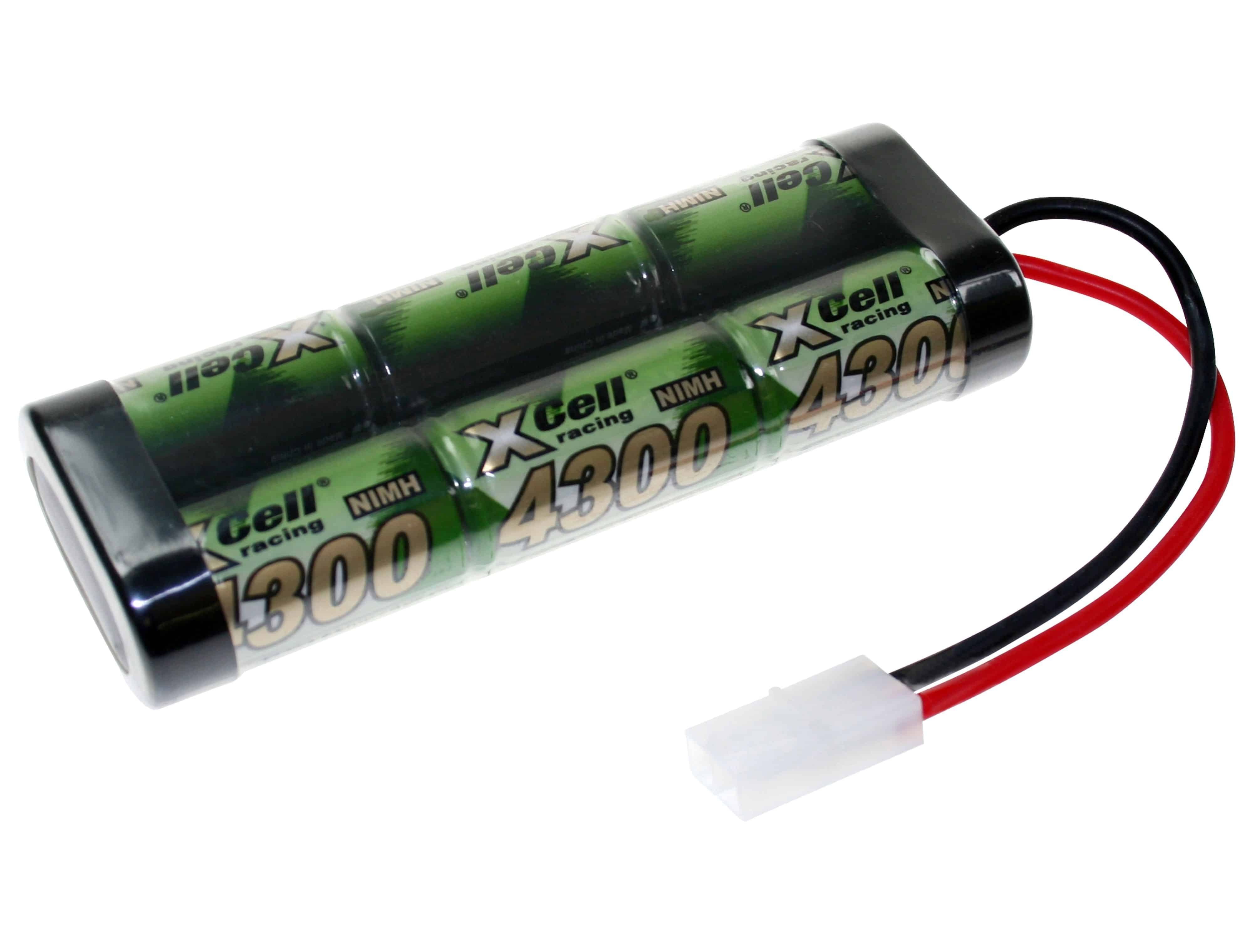 XCell XCELL Ni-MH Akku 124170 RC-Pack, 7,2 V, 4300mAh Akku