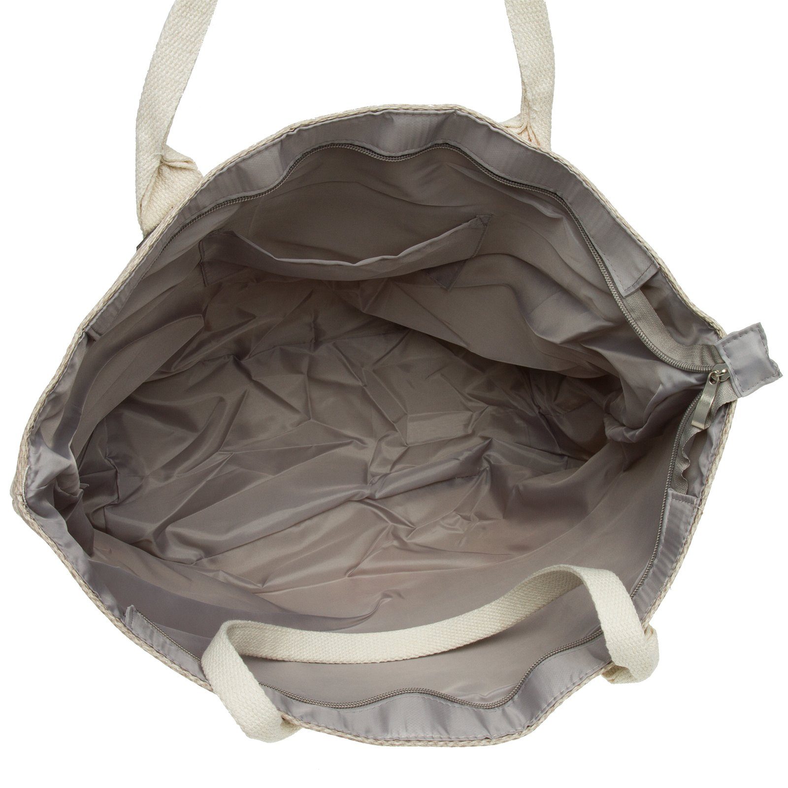 Caspar Strandtasche TS1021 große XL Damen Strandtasche Shopper mit trendy Print