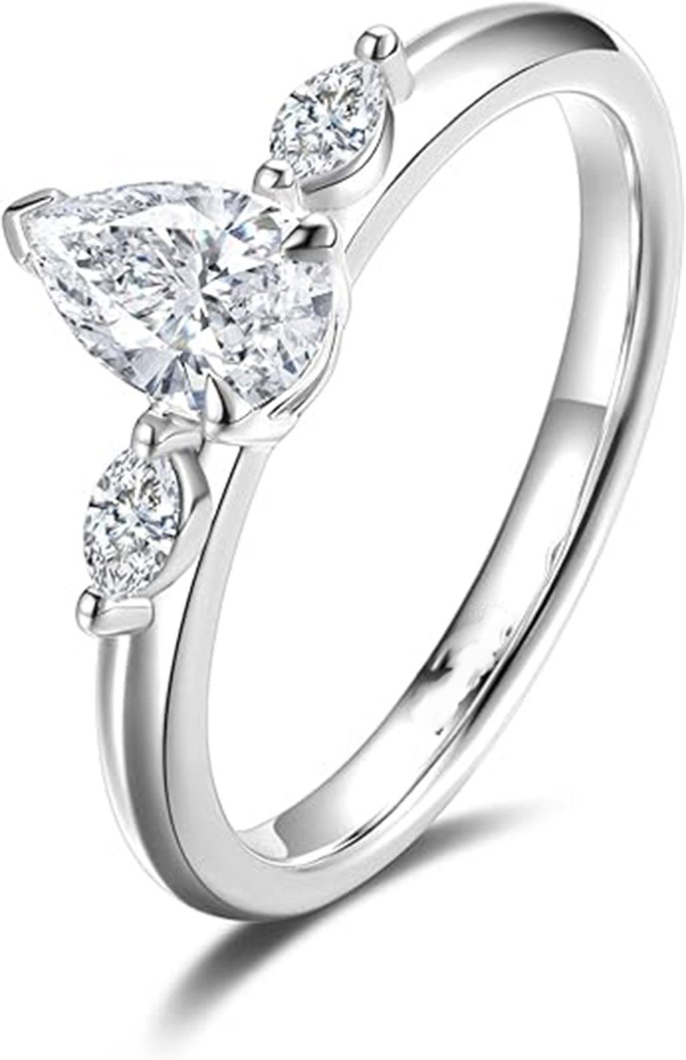 Jumpeak Trauring Ringe fürMännerundFrauen,Diamantring,Trauring,gold ring,Verlobungsring, valentinstag geschenkfürsie,geschenkfürfrau,Ringe fürMänner und Frauen