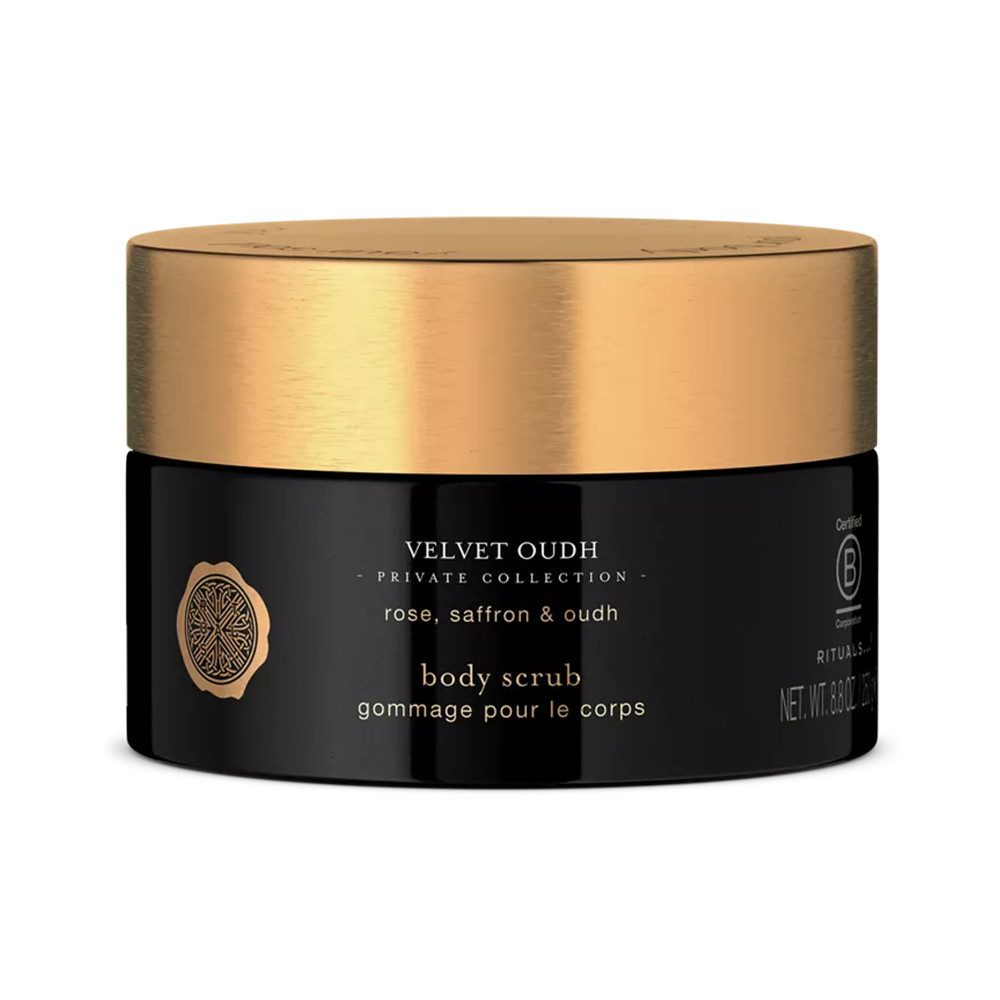 Rituals Körperpeeling Rituals Velvet Oudh Body Scrub 250g, Peeling für geschmeidige und weiche Haut