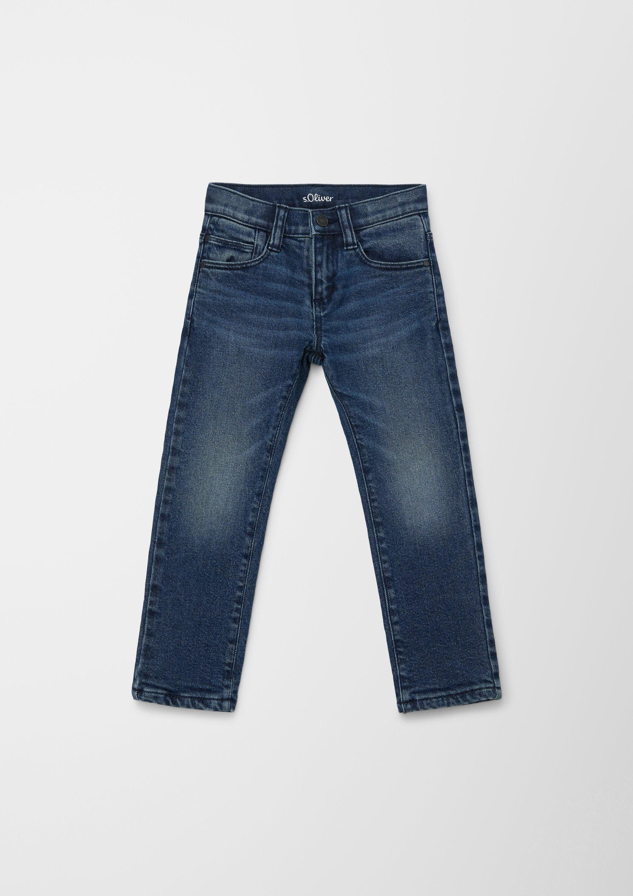 s.Oliver Regular-fit-Jeans Jeans-Hose PELLE Gefütterte Jeans Pelle / Regular Fit / Mid Rise / Straight Leg