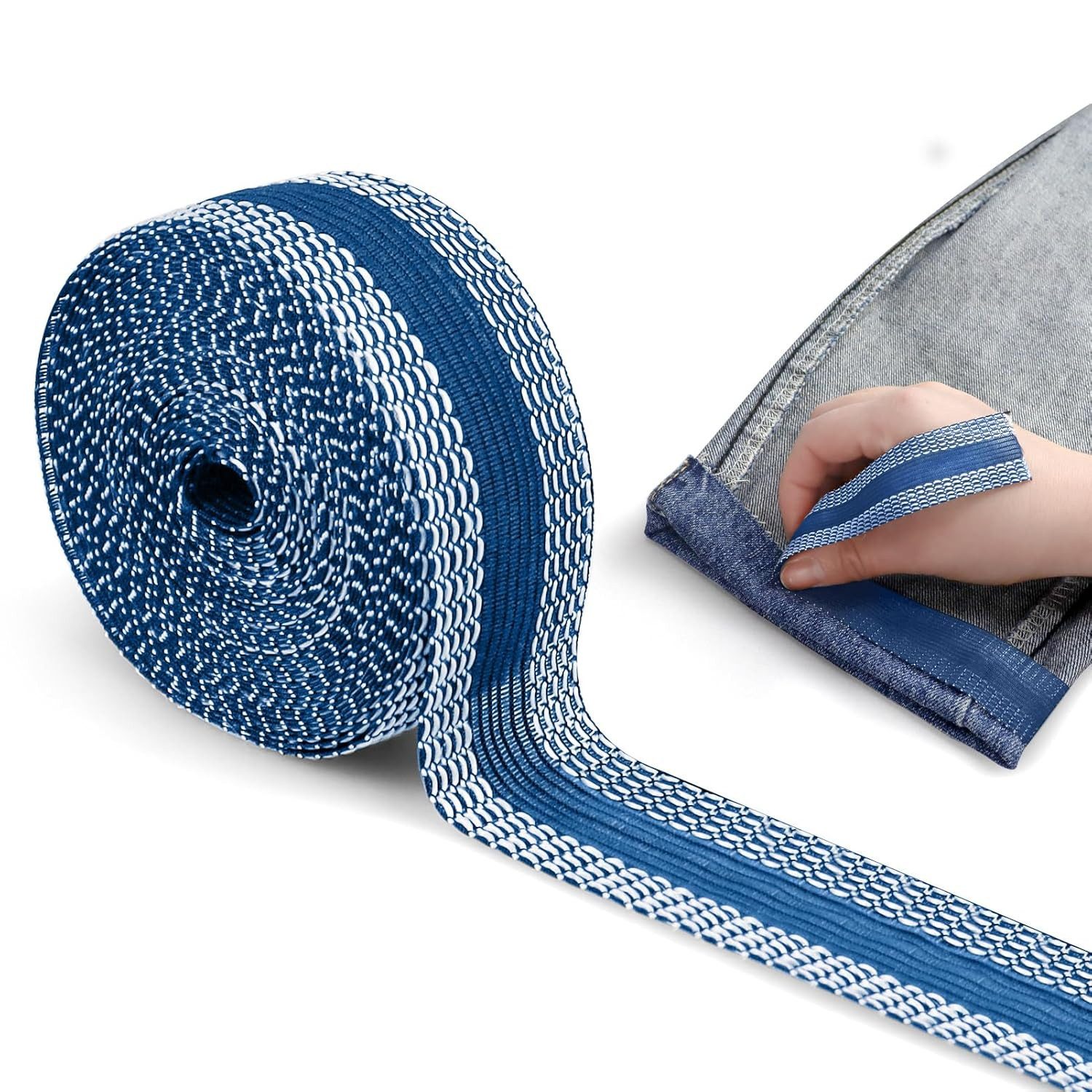 Bwecuy Aufnäher Kleidung AufbüGeln Kleidung Klebeband Selbstklebende Saumband