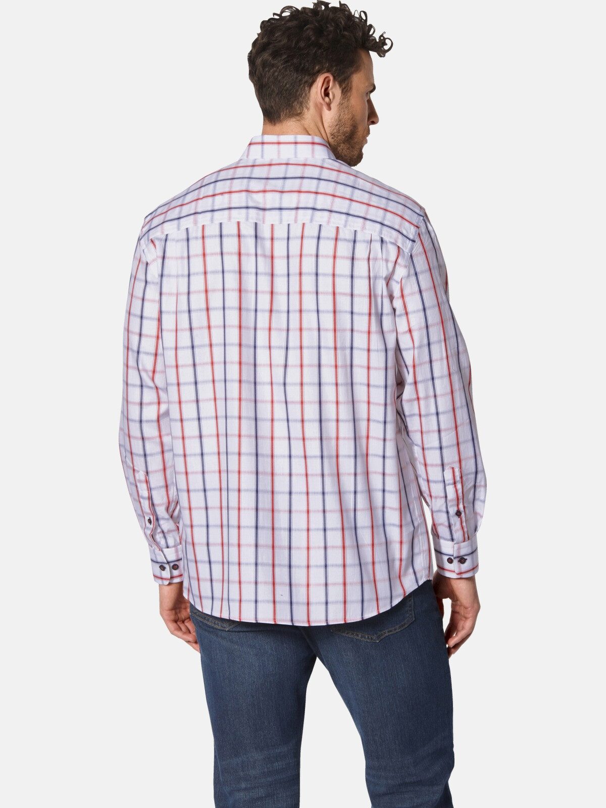 Babista Langarmhemd ROMANTELLA mit Kontrast-Ärmelumschlag günstig online kaufen