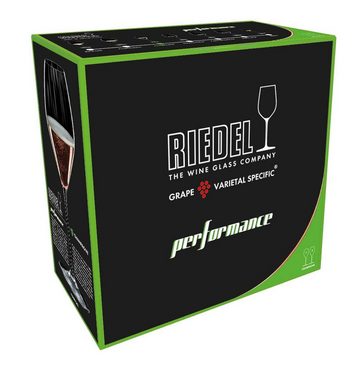 RIEDEL THE WINE GLASS COMPANY Champagnerglas Performance Champagnergläser 375 ml 2er Set, Glas