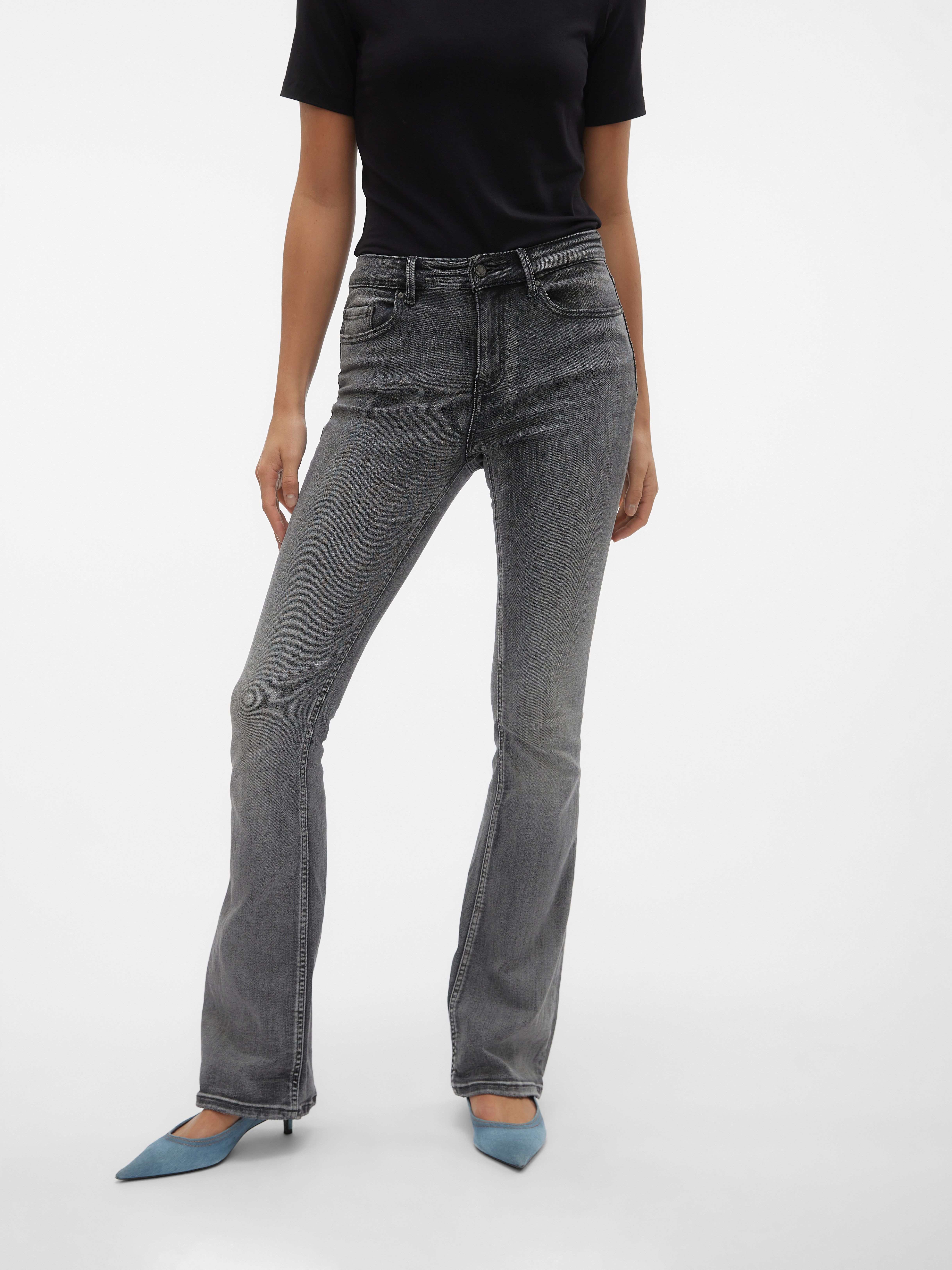 Vero Moda Bootcut-Jeans VMFLASH MR FLARED günstig online kaufen