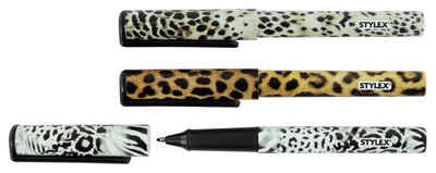 Stylex Schreibwaren Kugelschreiber 3x Kugelschreiber "Back to Jungle" / 3 verschiedene Designs